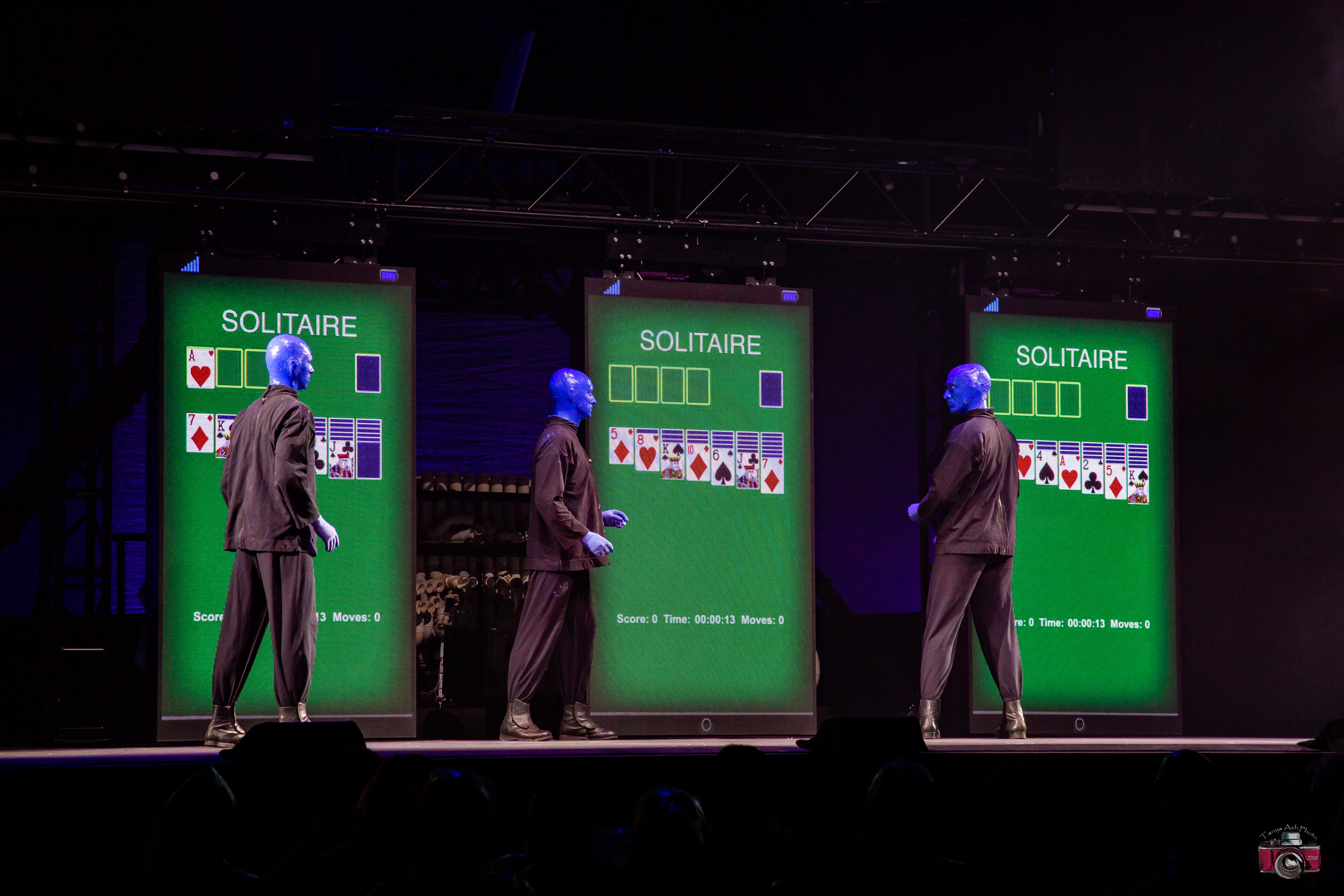 Выступление Blue Man Group. Фотограф Сонкина Татьяна