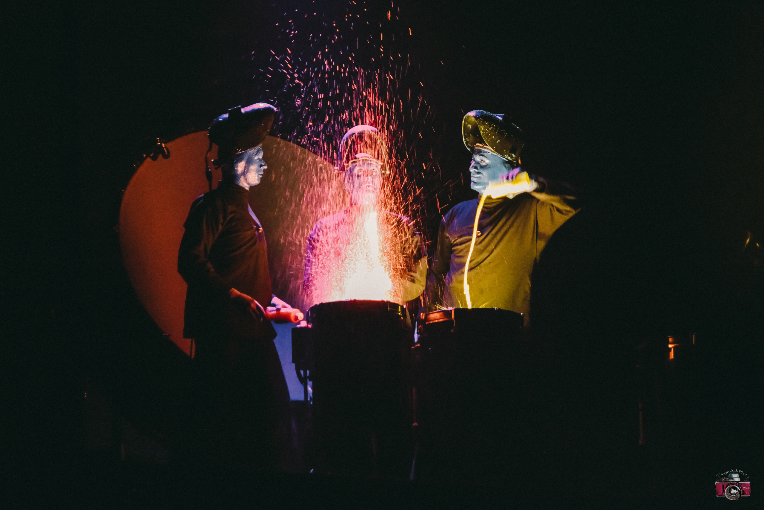 Выступление Blue Man Group. Фотограф Сонкина Татьяна