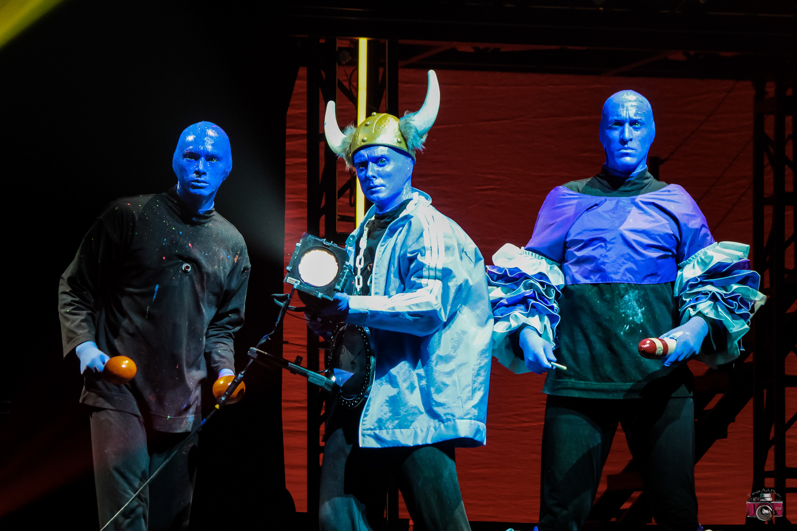 Выступление Blue Man Group. Фотограф Сонкина Татьяна