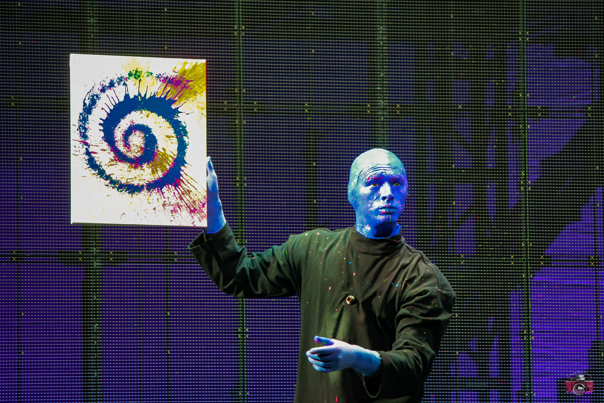 Выступление Blue Man Group. Фотограф Сонкина Татьяна
