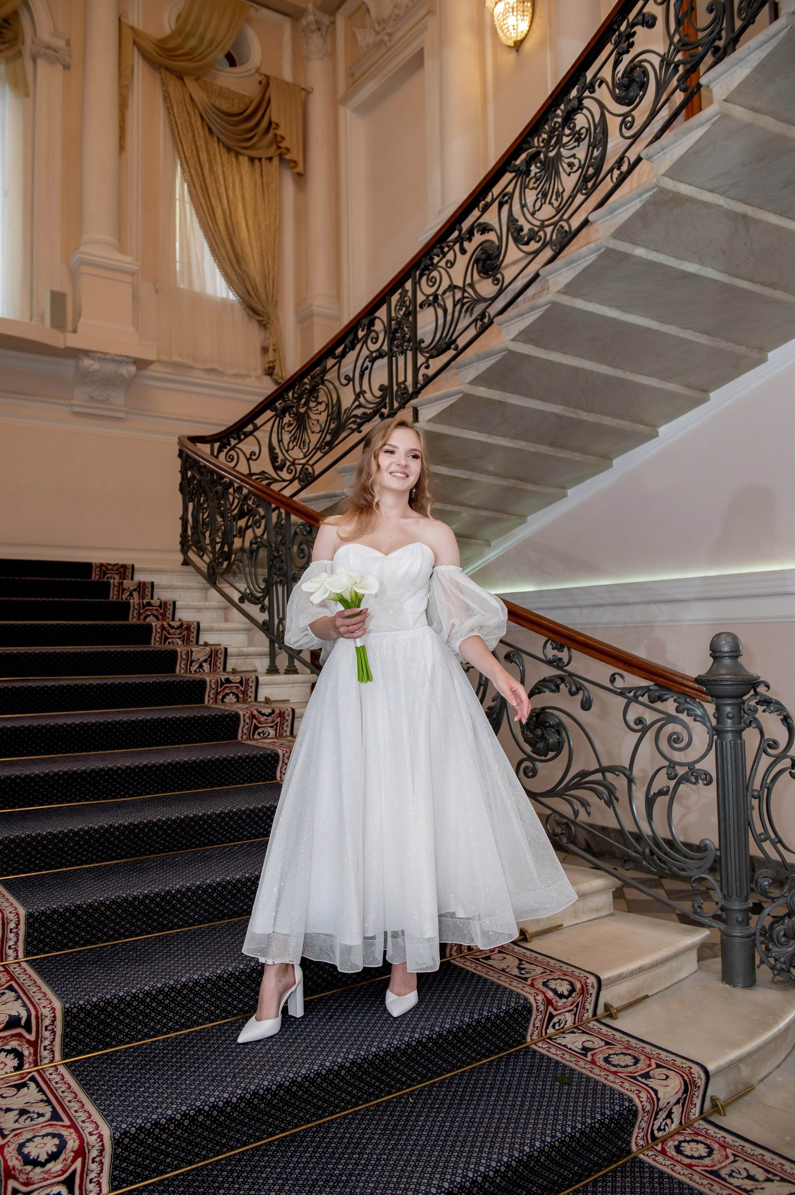 Анастасия и Михаил (Второй Дворец Бракосочетания на Фурштатской улице 52, фотосессия в Таврическом парке). Портретный, семейный и свадебный фотограф в Санкт-Петербурге и в Пушкине Ширяев Денис