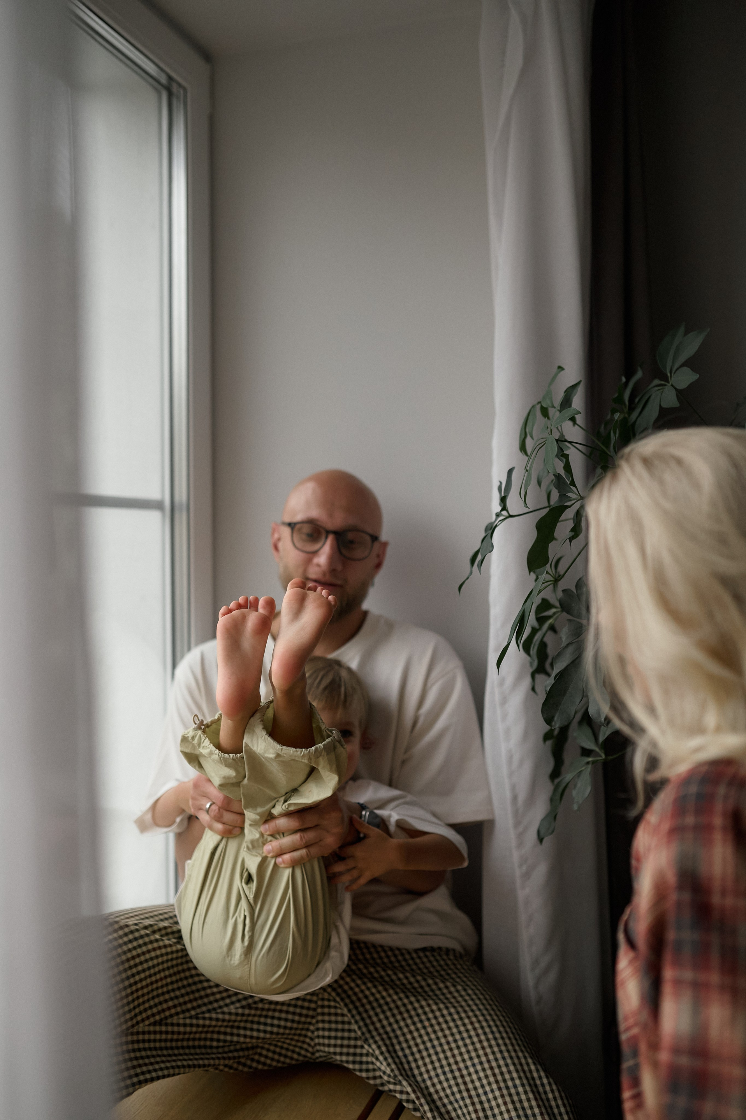 Серёжа, Вика, Макар и Кэш. Семейный и свадебный lifestyle-фотограф в Москве Мария Петрова