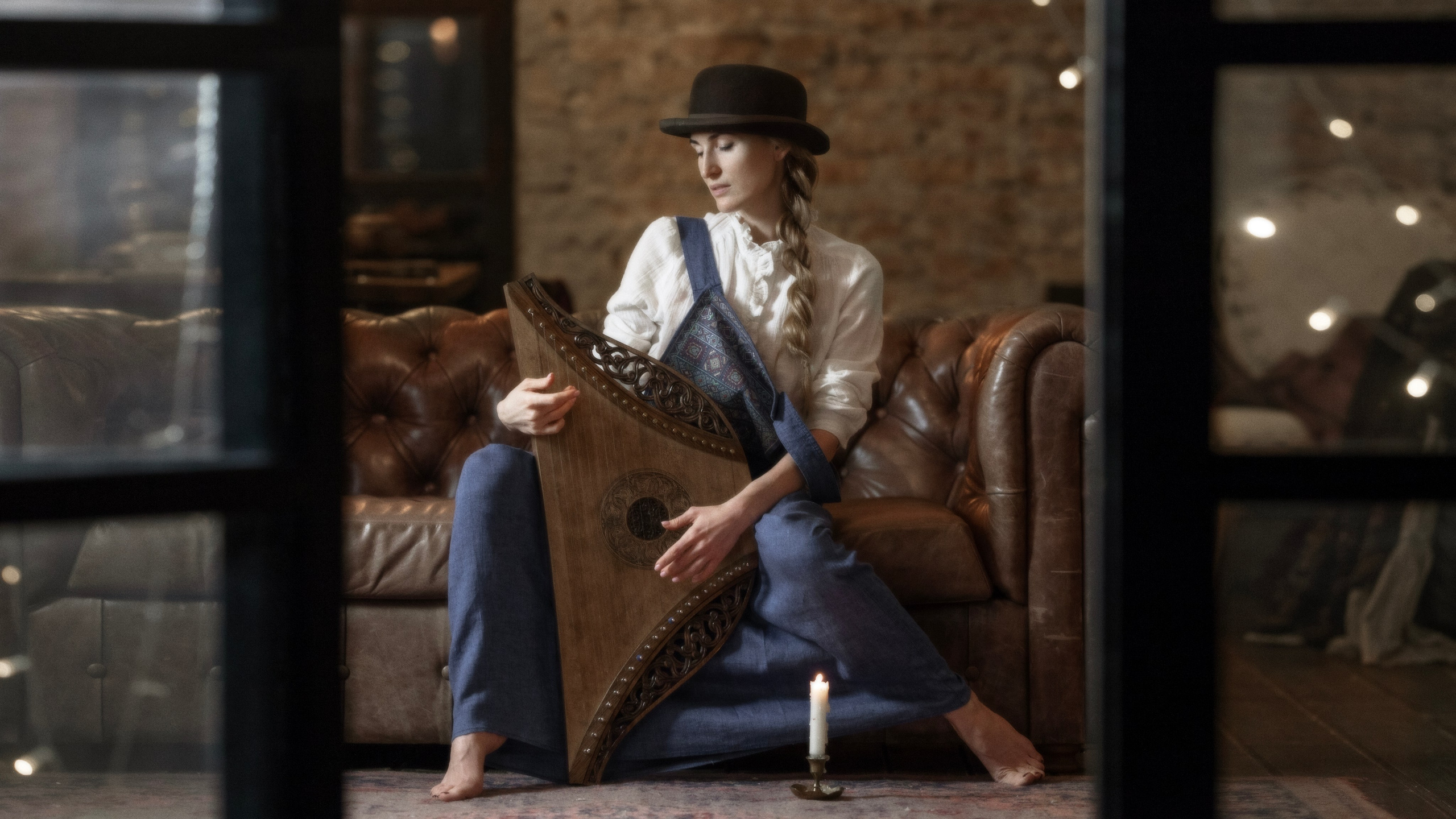 ПОРТРЕТ С ГУСЛЯМИ. Фотограф и Видеограф Артур Гимаев