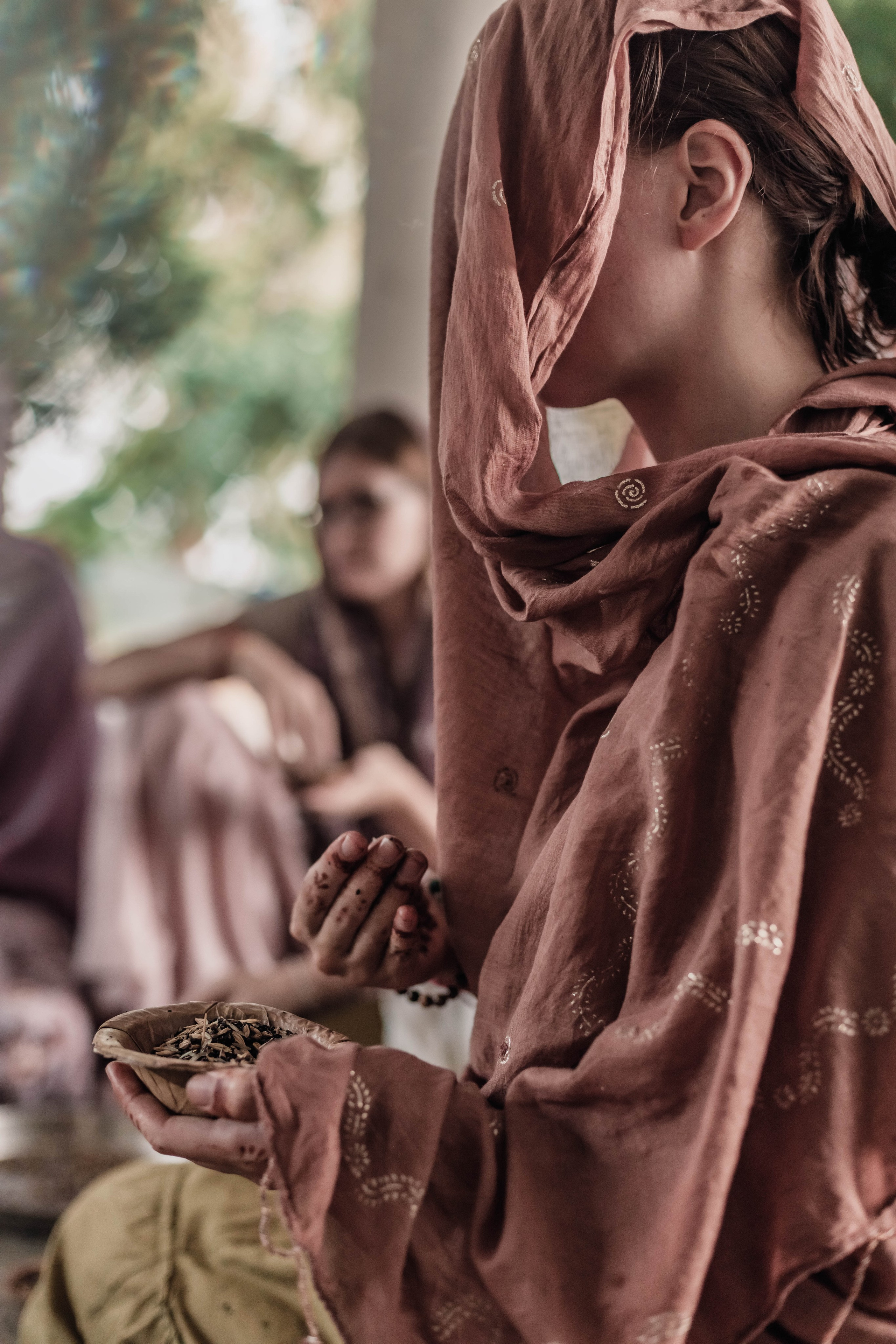 Pitri Paksha yagyas & poojas Devraha Baba ji ashram. Mariam Bagdasaryan