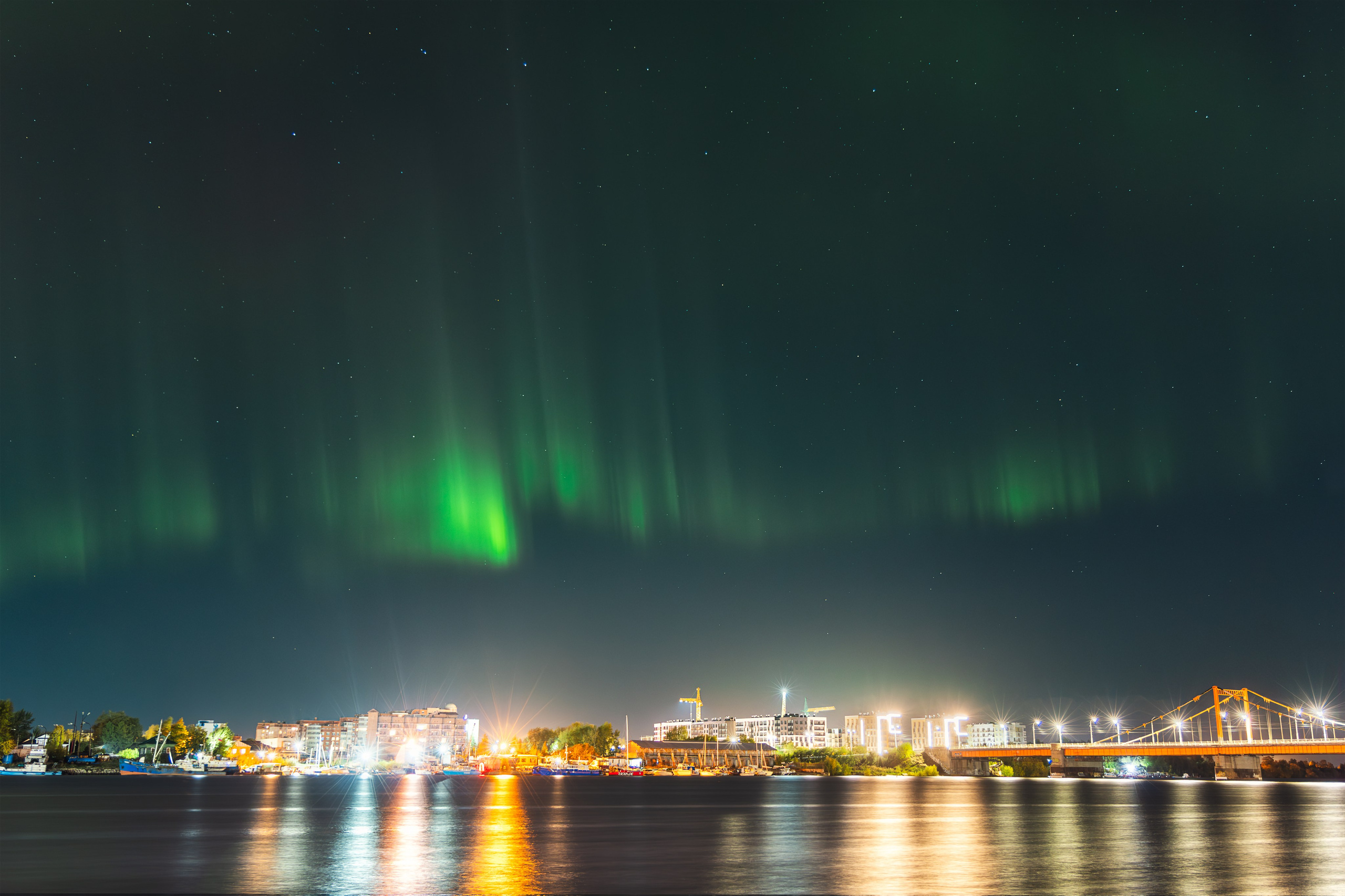 Город. Аэросъемка в Архангельске, Александр Ермолин