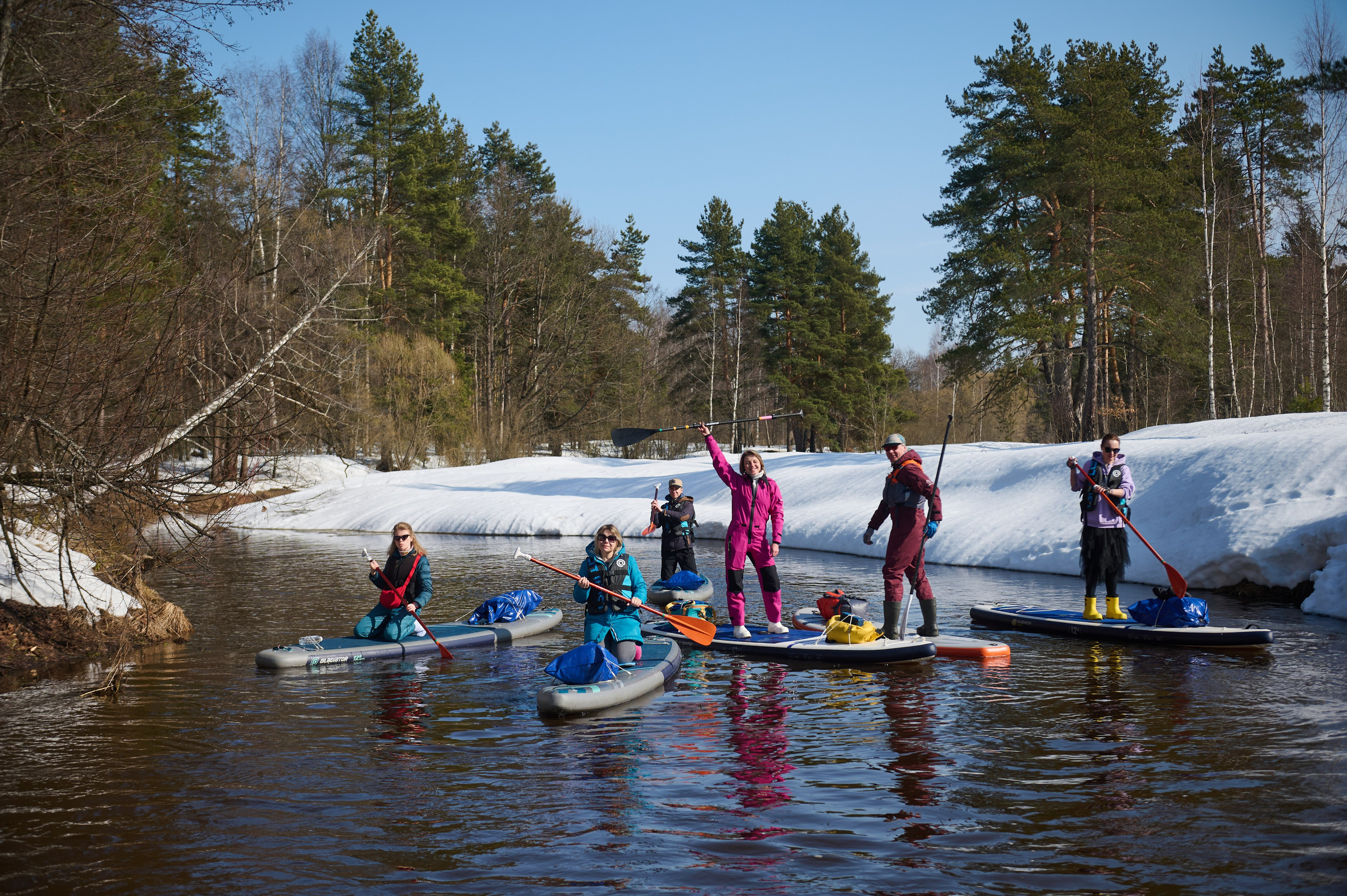 Первый весенний сплав р. Нерская. Главная