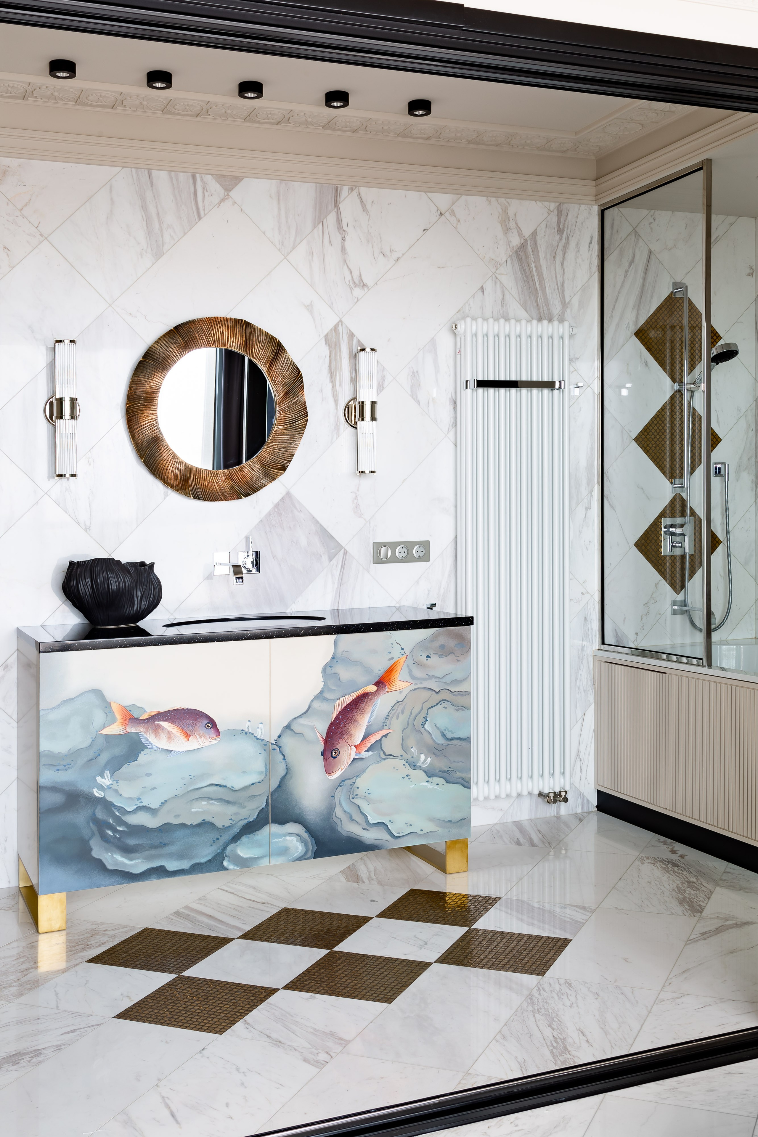 Квартира с пилоном. Интерьерный фотограф Краснодар Денис Педань