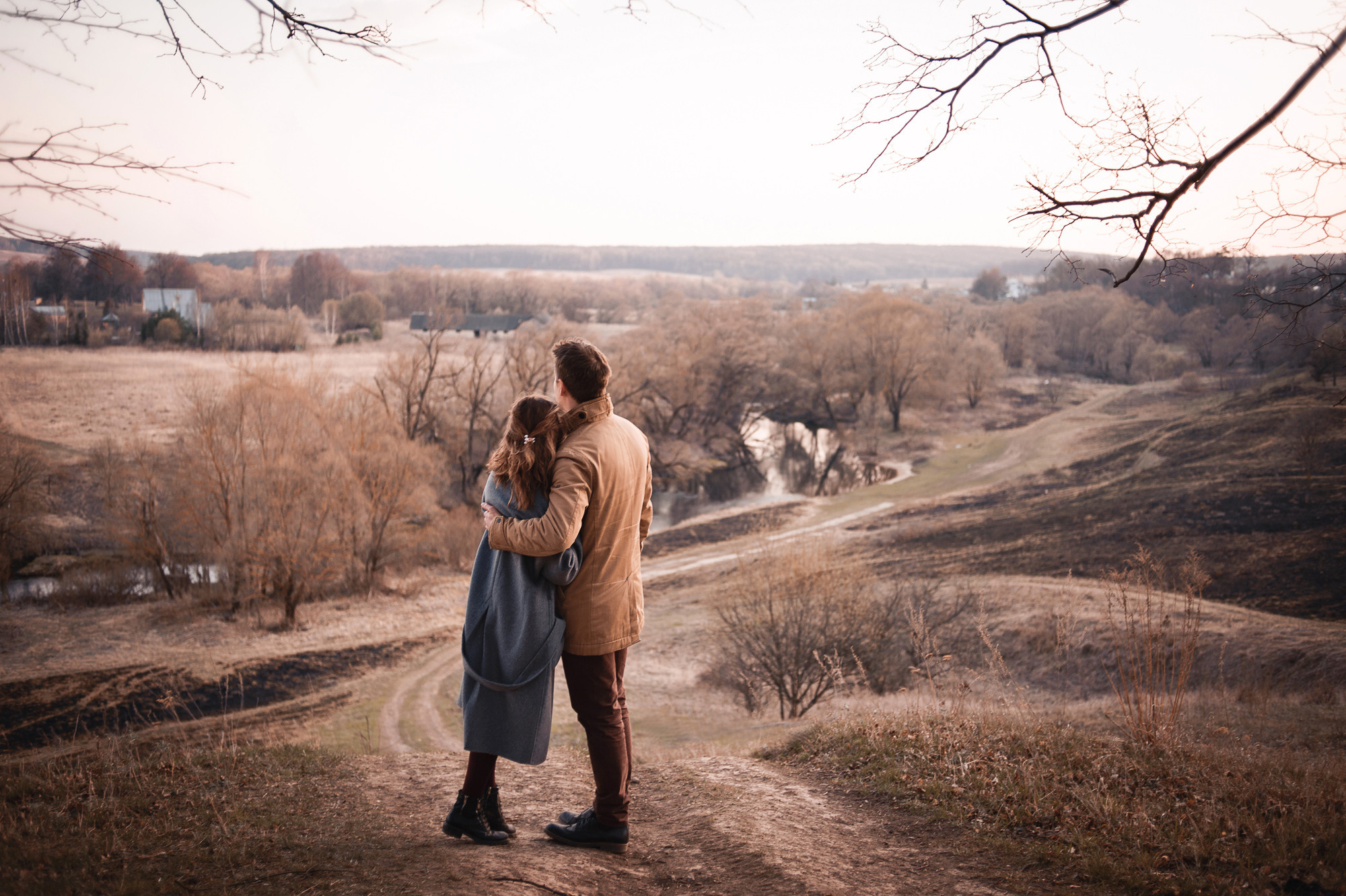 Весенняя фотосессия для семьи Анны и Кирилла. Семейный и женский фотограф Красноярск Екатерина Пусенкова