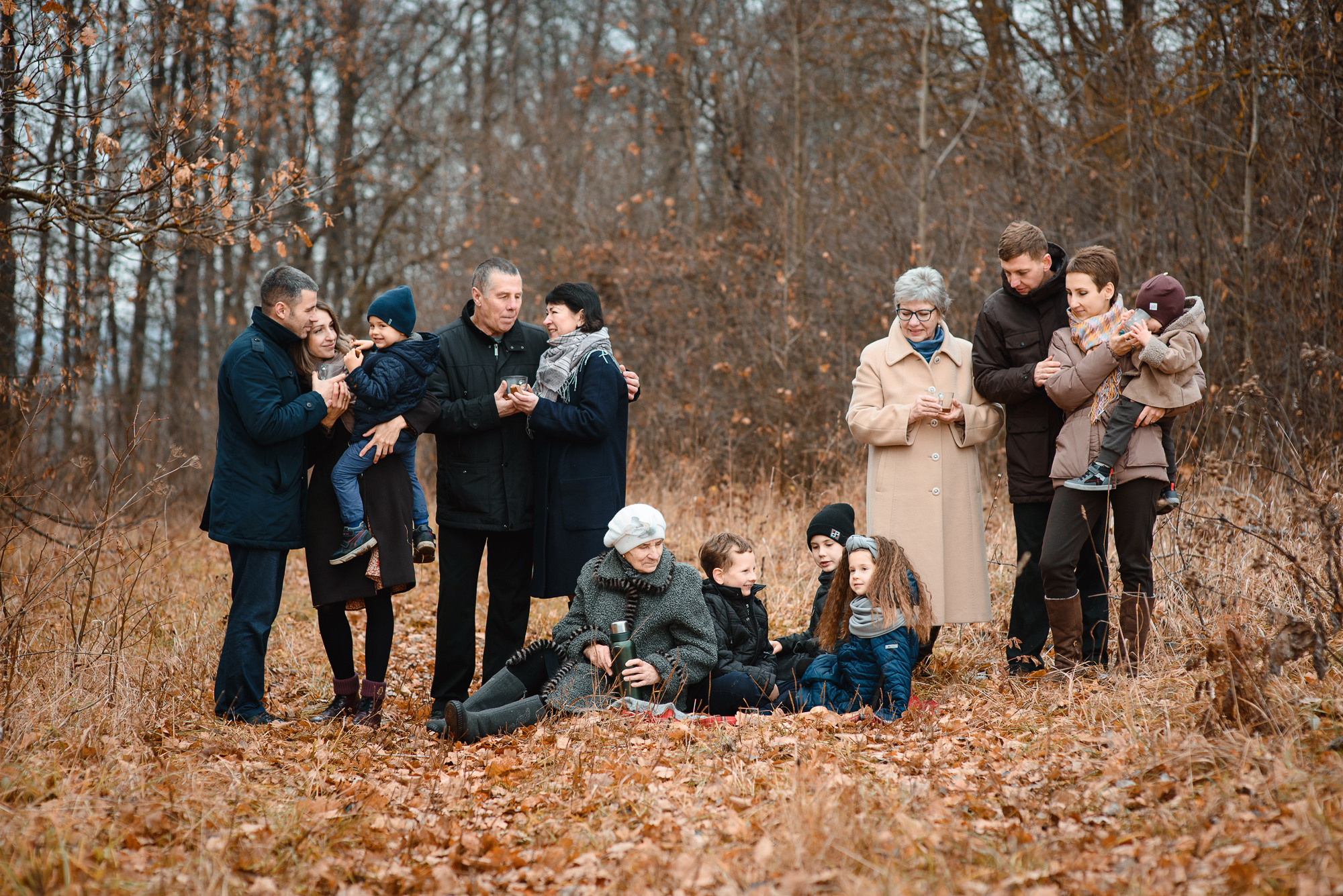 Фотосъемка большой семьи. Семейный и женский фотограф Красноярск Екатерина Пусенкова