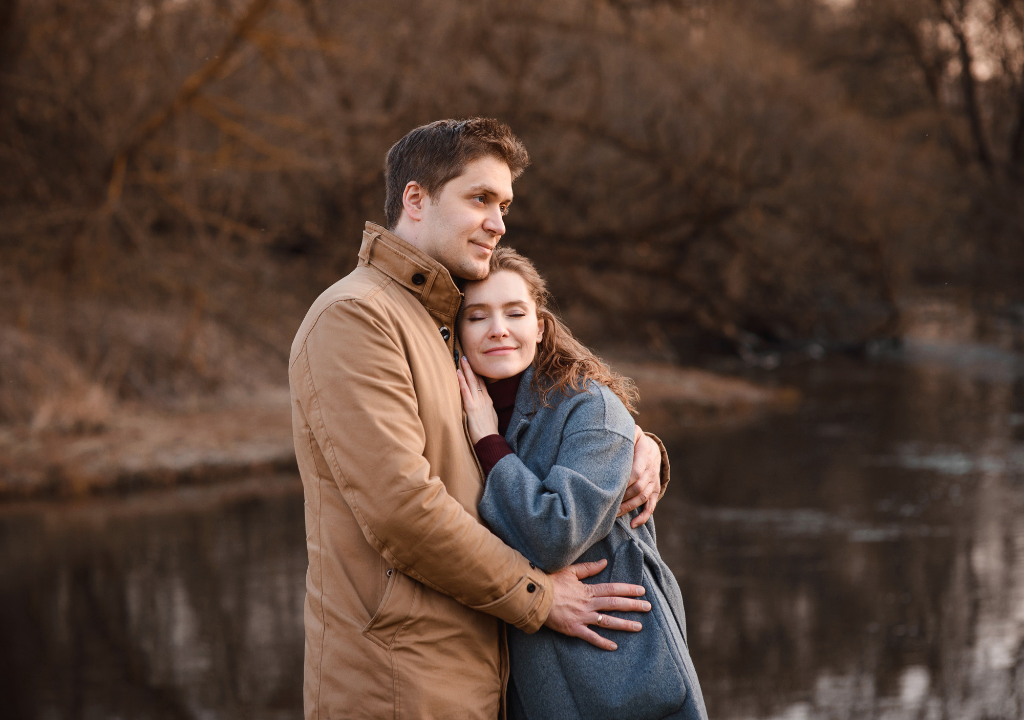 Весенняя фотосессия для семьи Анны и Кирилла. Семейный и женский фотограф Красноярск Екатерина Пусенкова