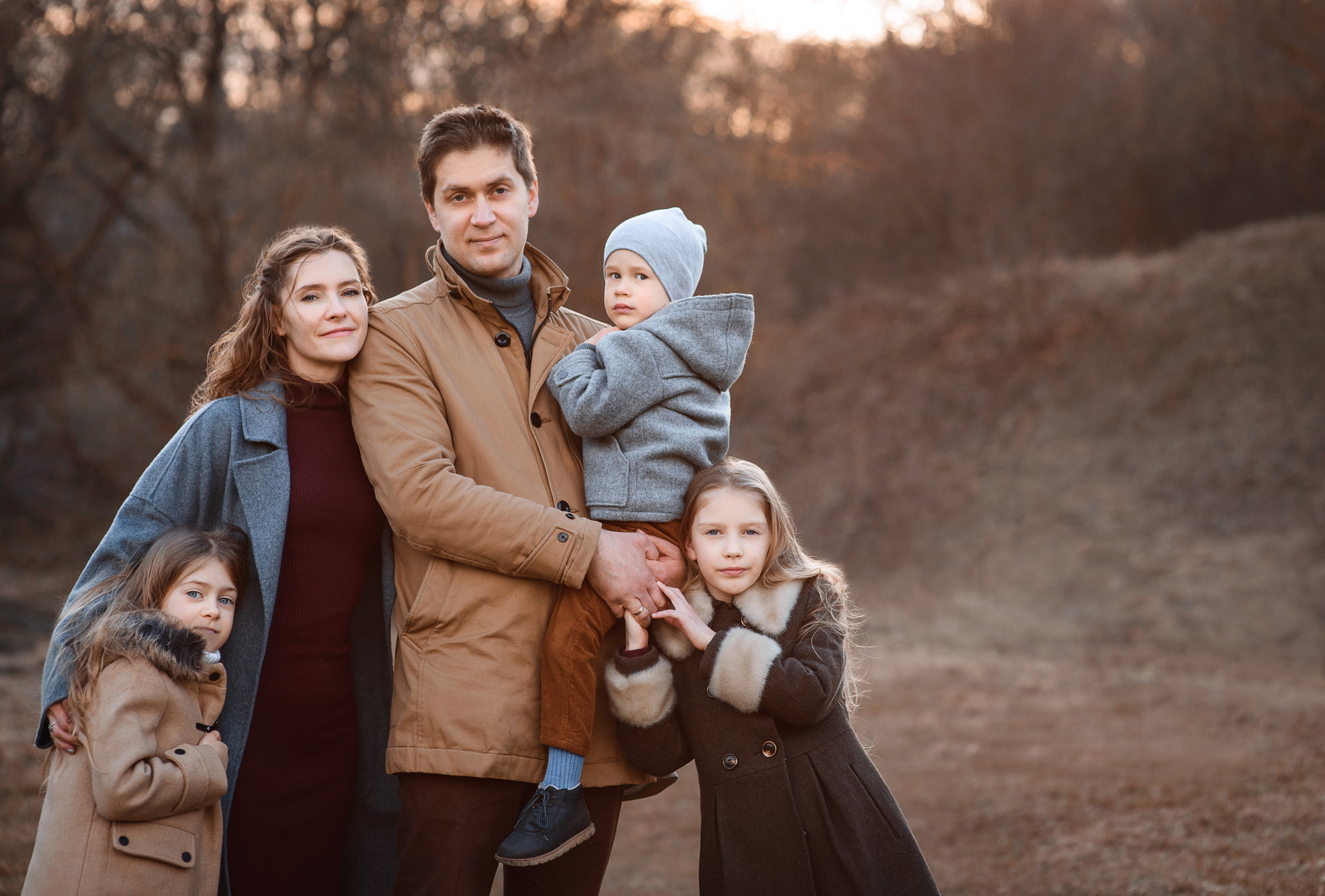 Весенняя фотосессия для семьи Анны и Кирилла. Семейный и женский фотограф Красноярск Екатерина Пусенкова