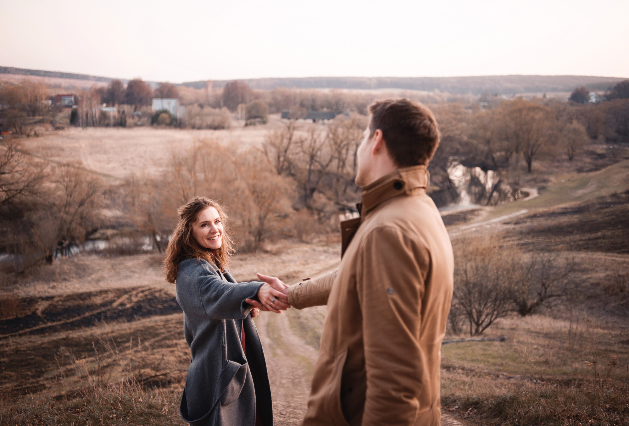 Весенняя фотосессия для семьи Анны и Кирилла. Семейный и женский фотограф Красноярск Екатерина Пусенкова