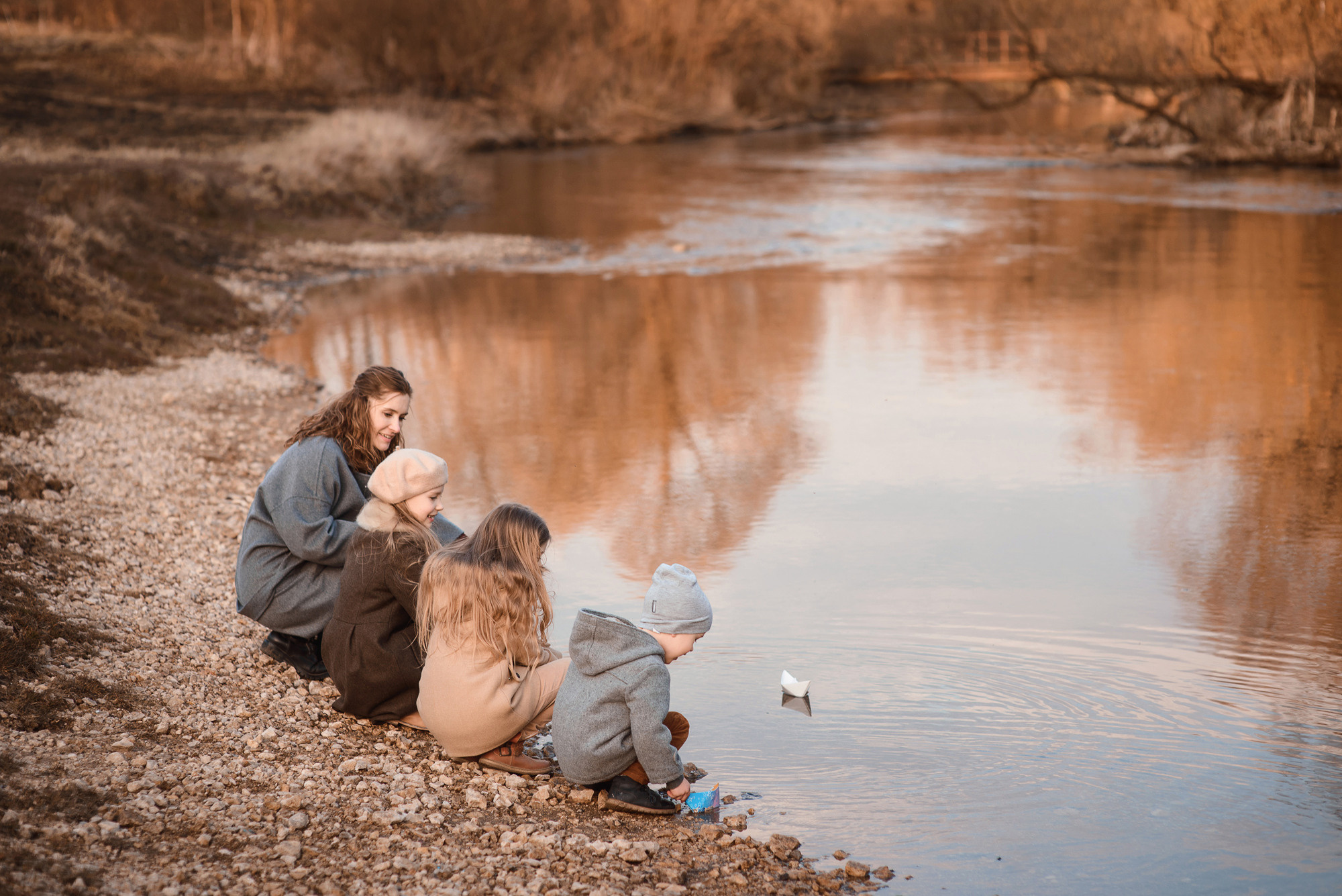 Весенняя фотосессия для семьи Анны и Кирилла. Семейный и женский фотограф Красноярск Екатерина Пусенкова