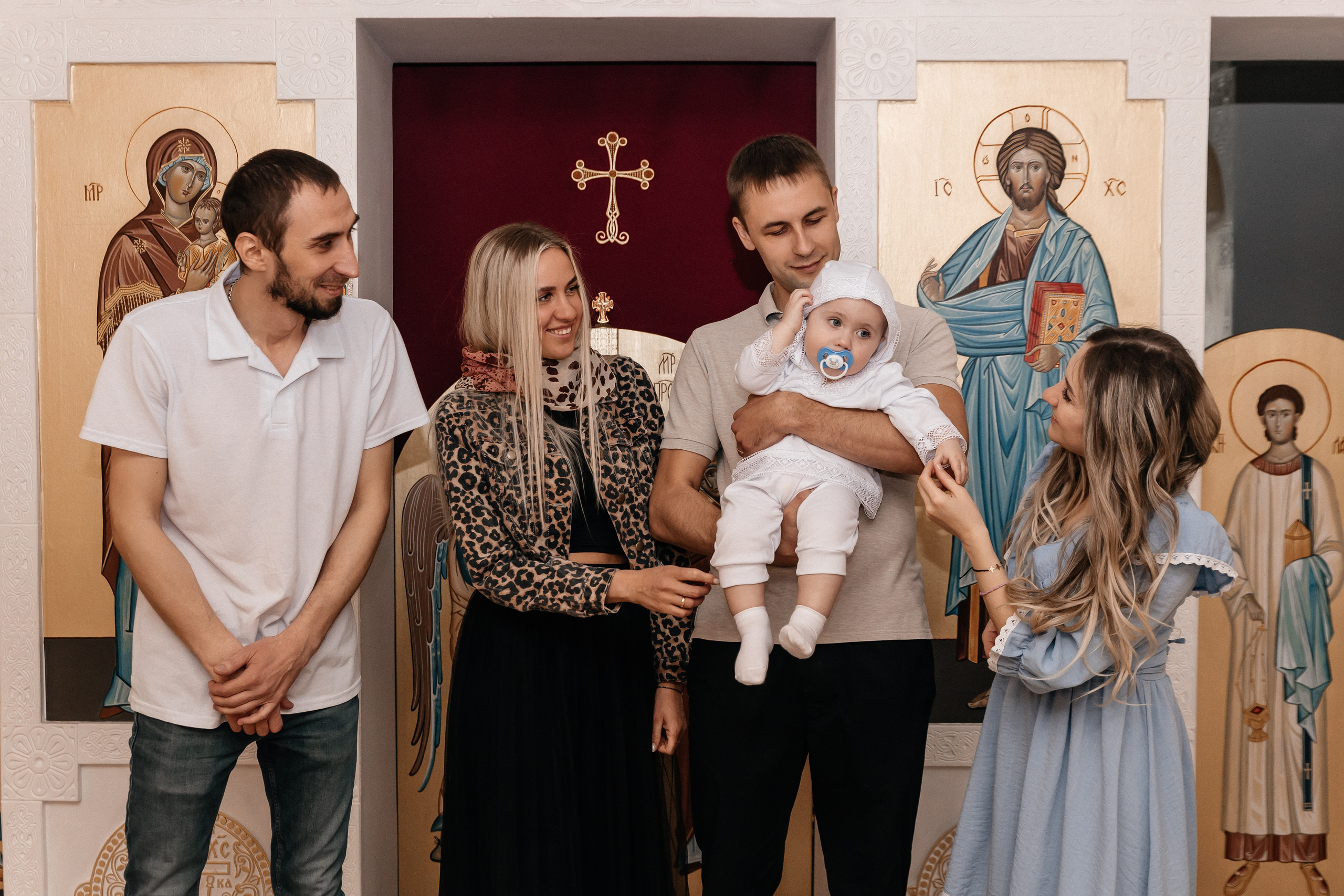 Крещение Влада. Семейный фотограф Минск Усова Ольга