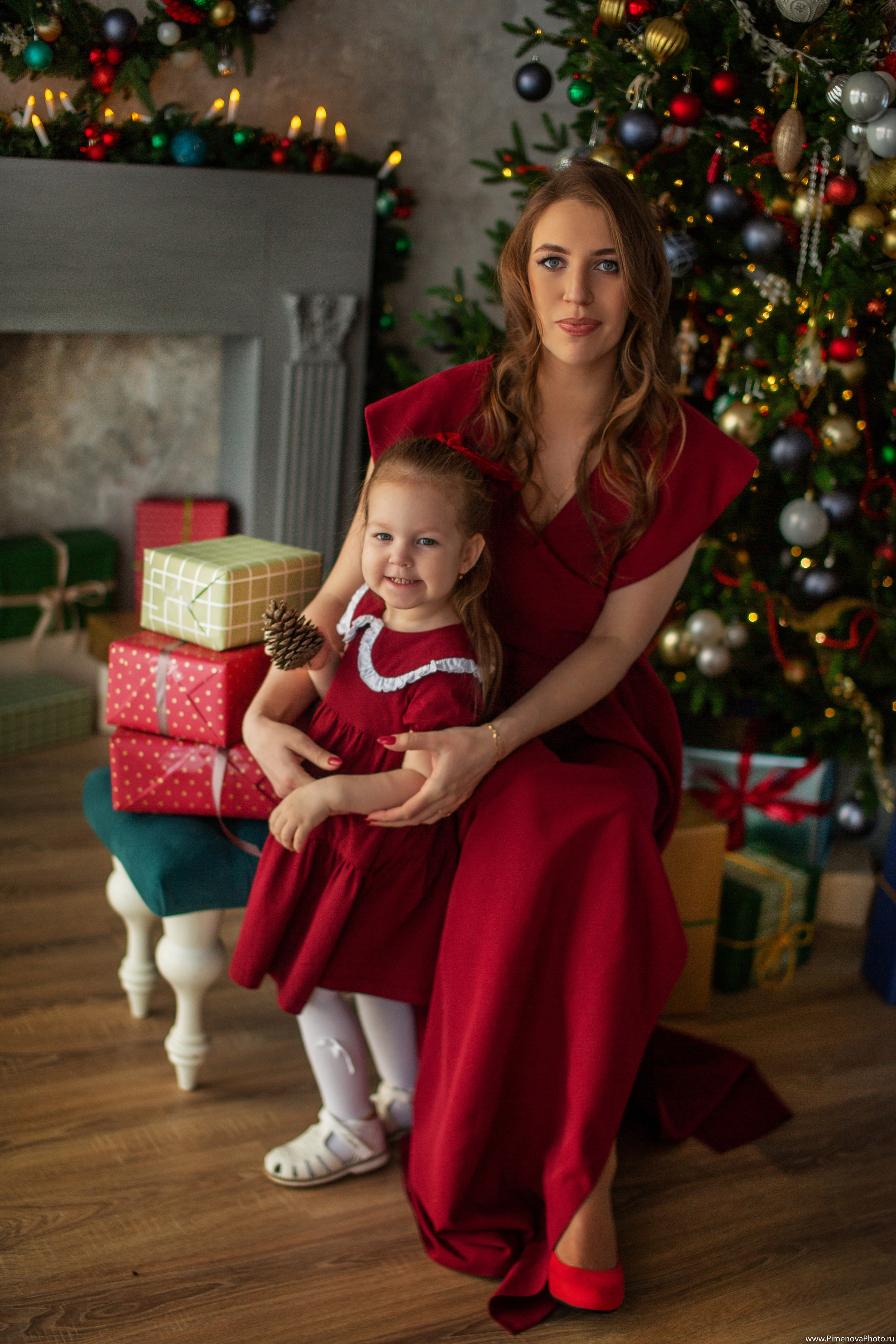 Новогодняя сказка Есении, 2024. Семейный и детский фотограф в Петрозаводске