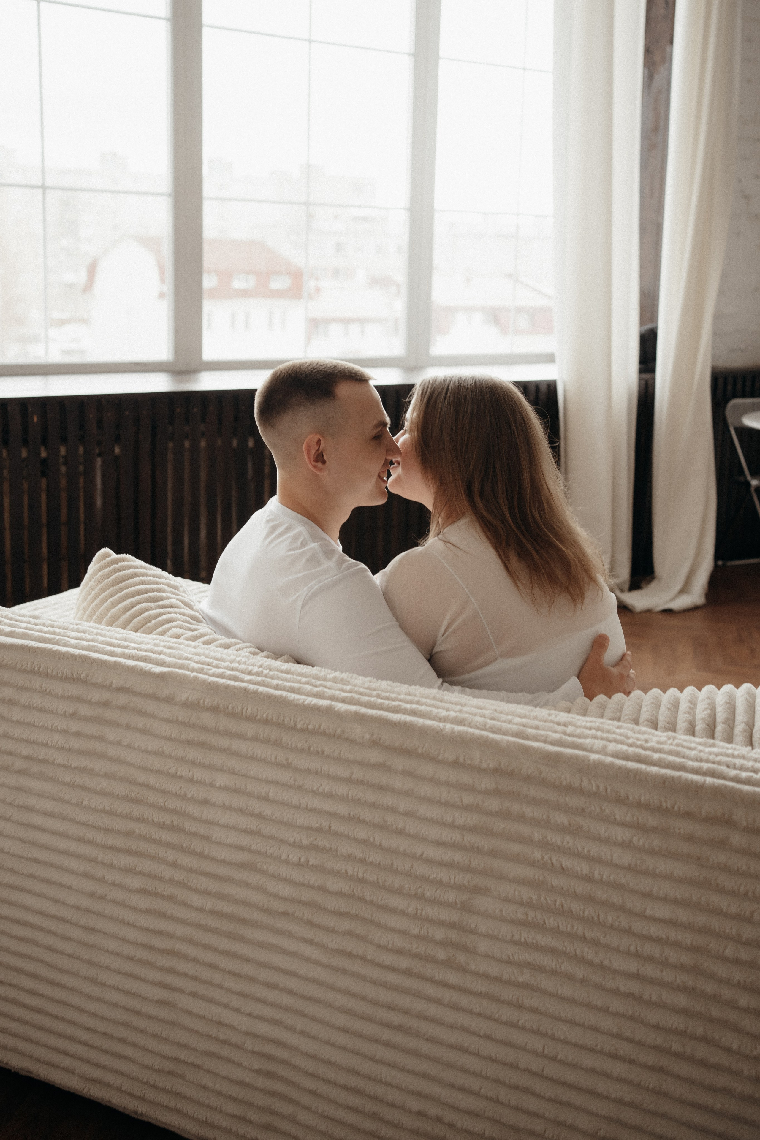 Парная фотосессия в студии в Архангельске. Портретный и свадебный фотограф в Архангельске Елизавета Стрекаловская