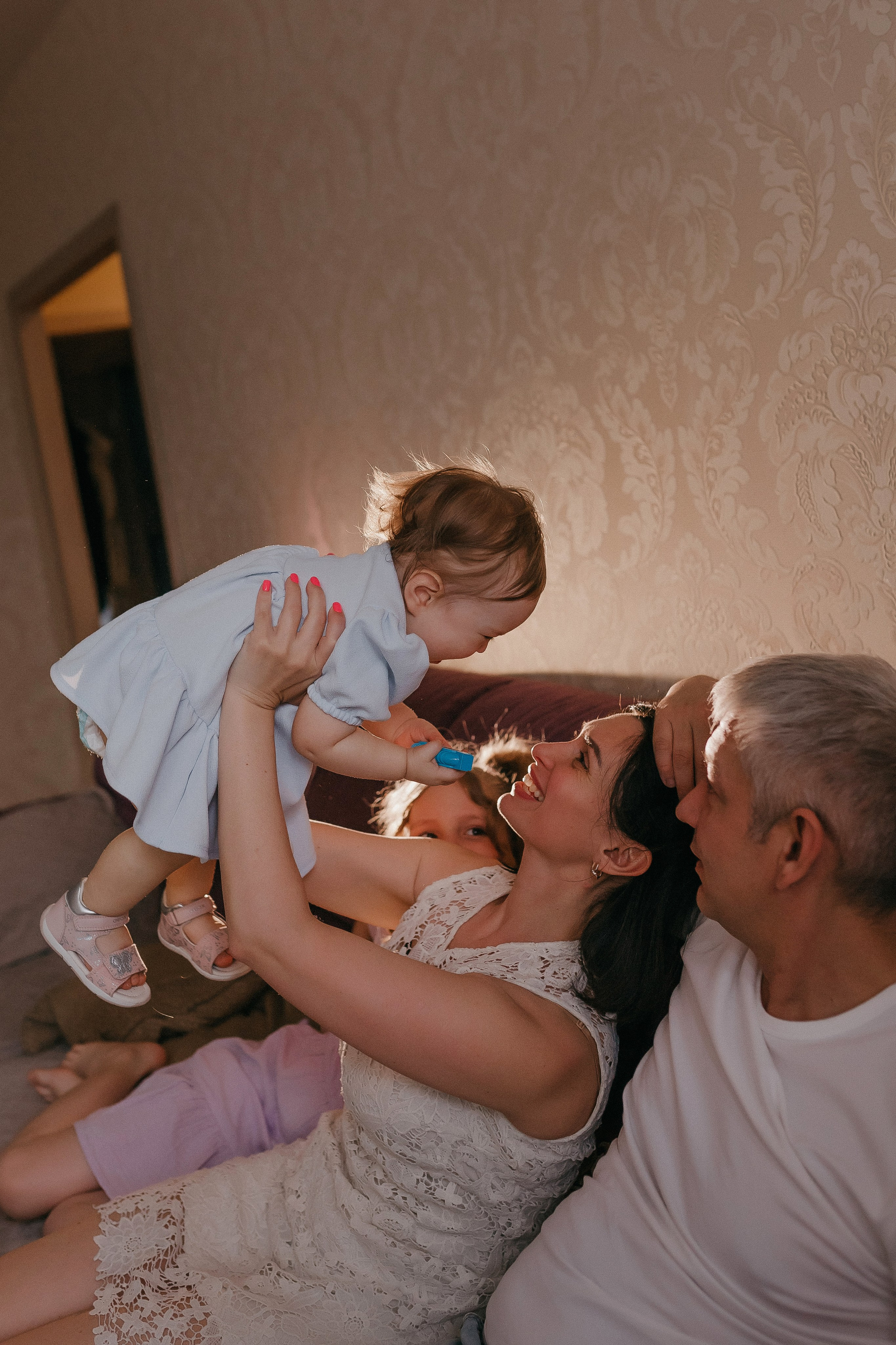 Вкусный завтрак. Семейный фотограф в Сургуте