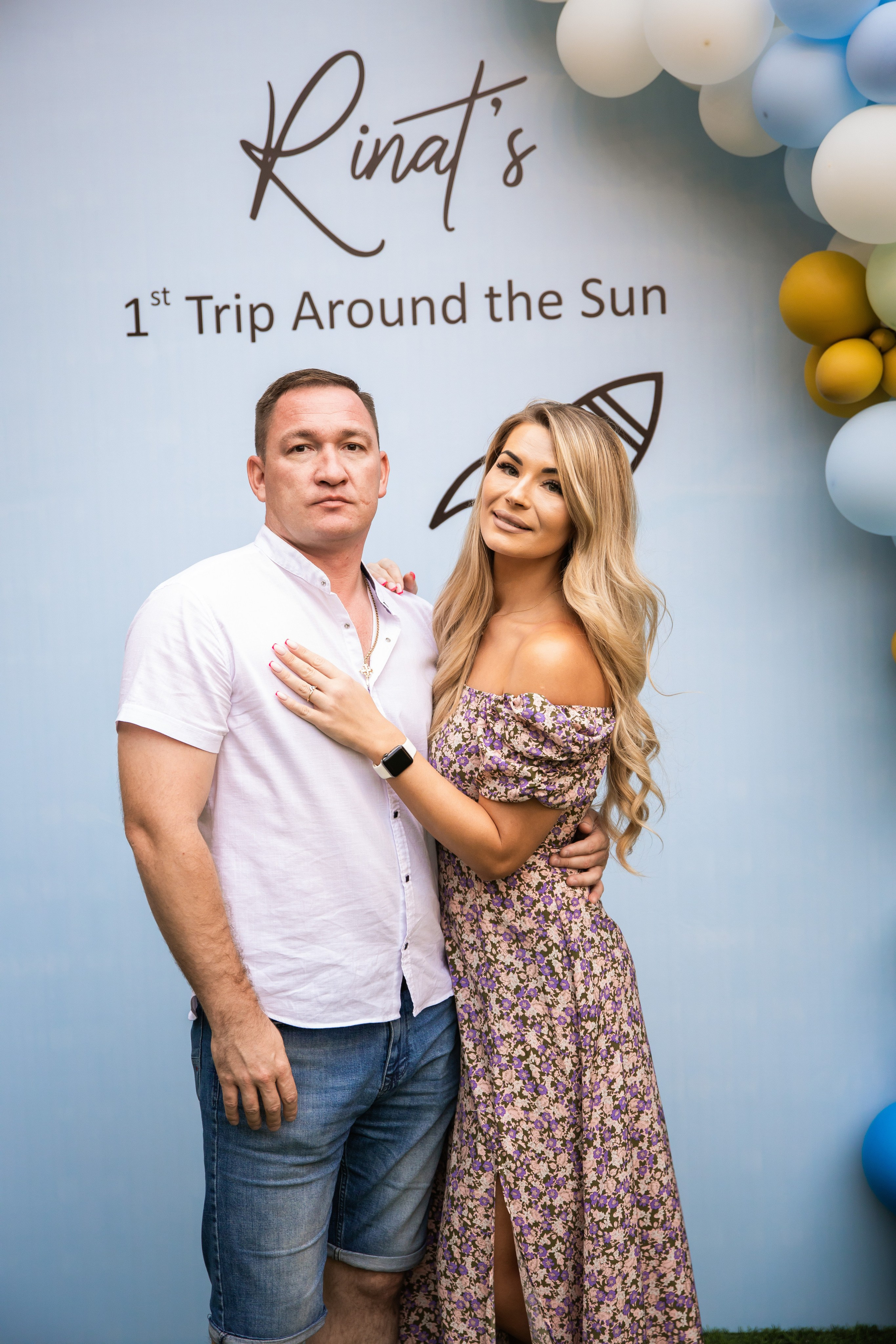 Rinat's 1st Trip Around the Sun. Свадебный и студийный фотограф в Алматы Ильяс Кырбаев