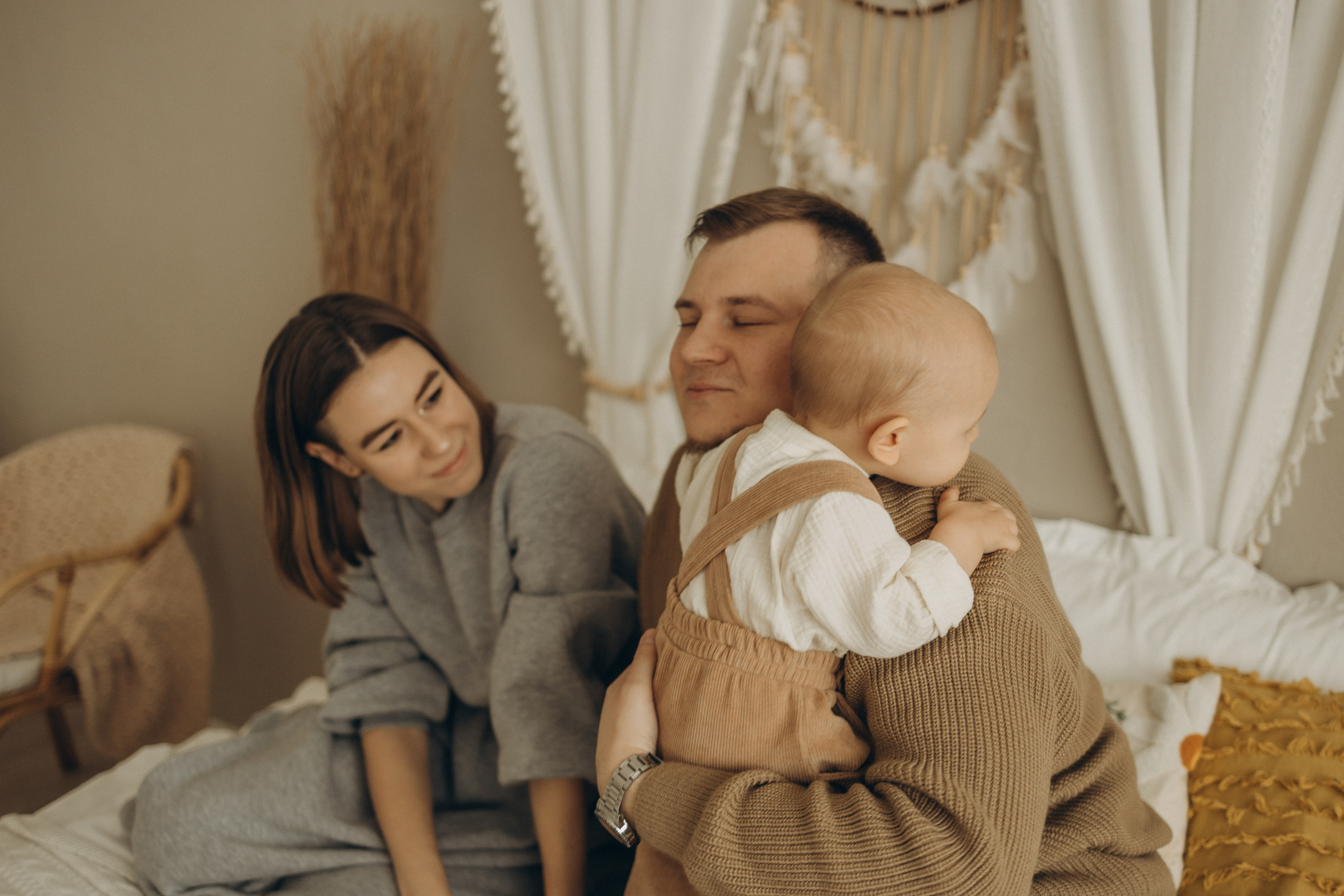 Василию 1 годик. Семейный и детский фотограф, женский портрет Москва Светлана Мертикова