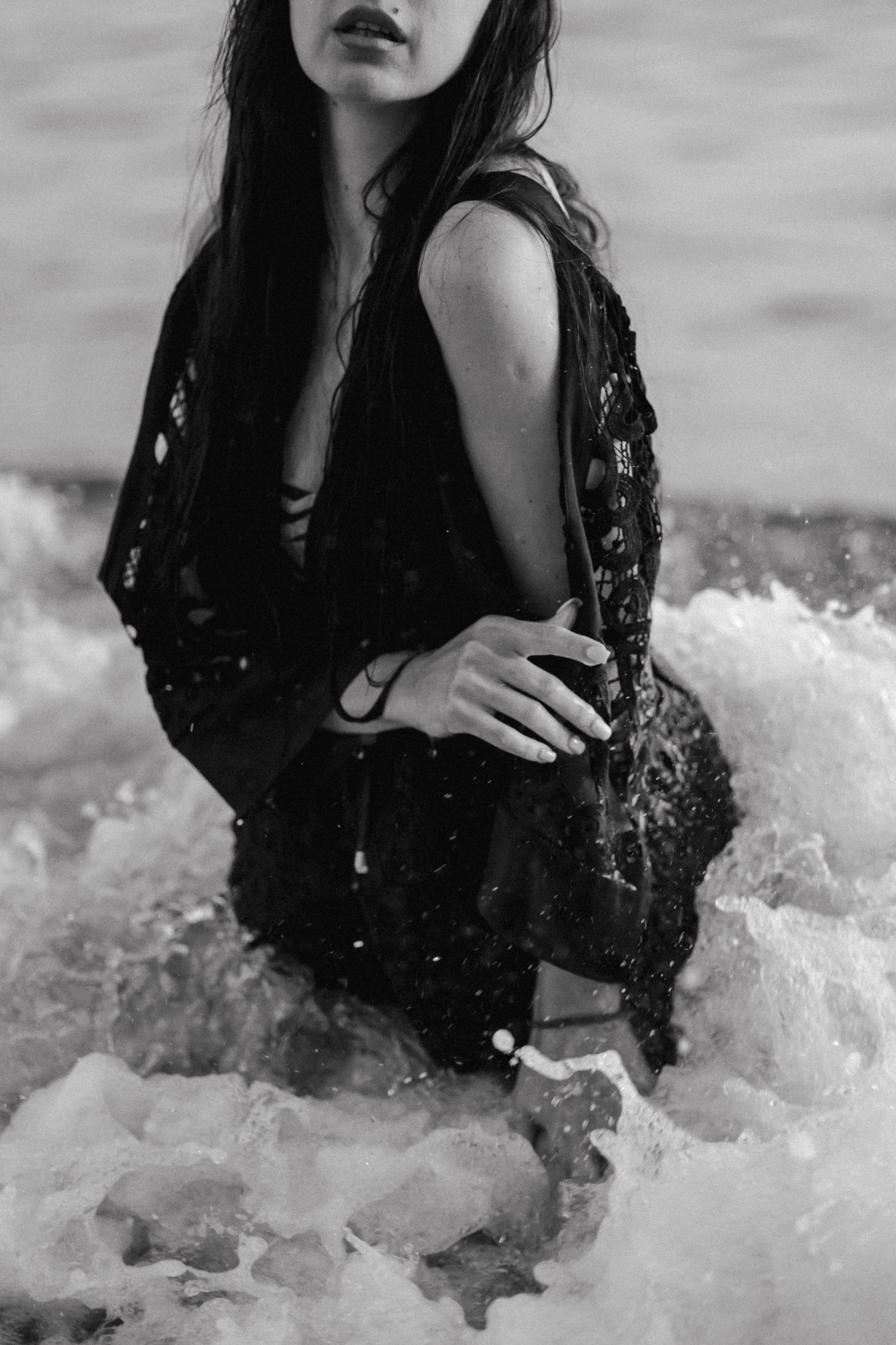 Юлия. Заката на скале Парус. Семейный и портретный фотограф в Геленджике Любовь Бодрова