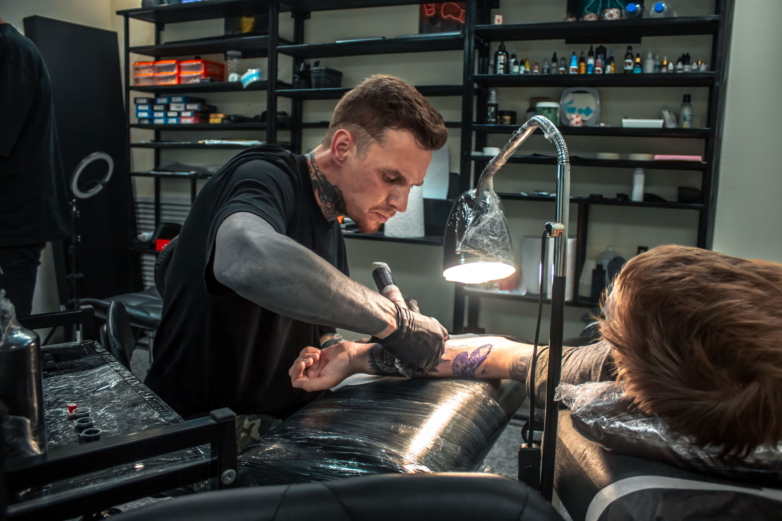 Бизнес фотосессия для тату салона NaumTatto. Бизнес фотограф Ижевск — Назаров Роман