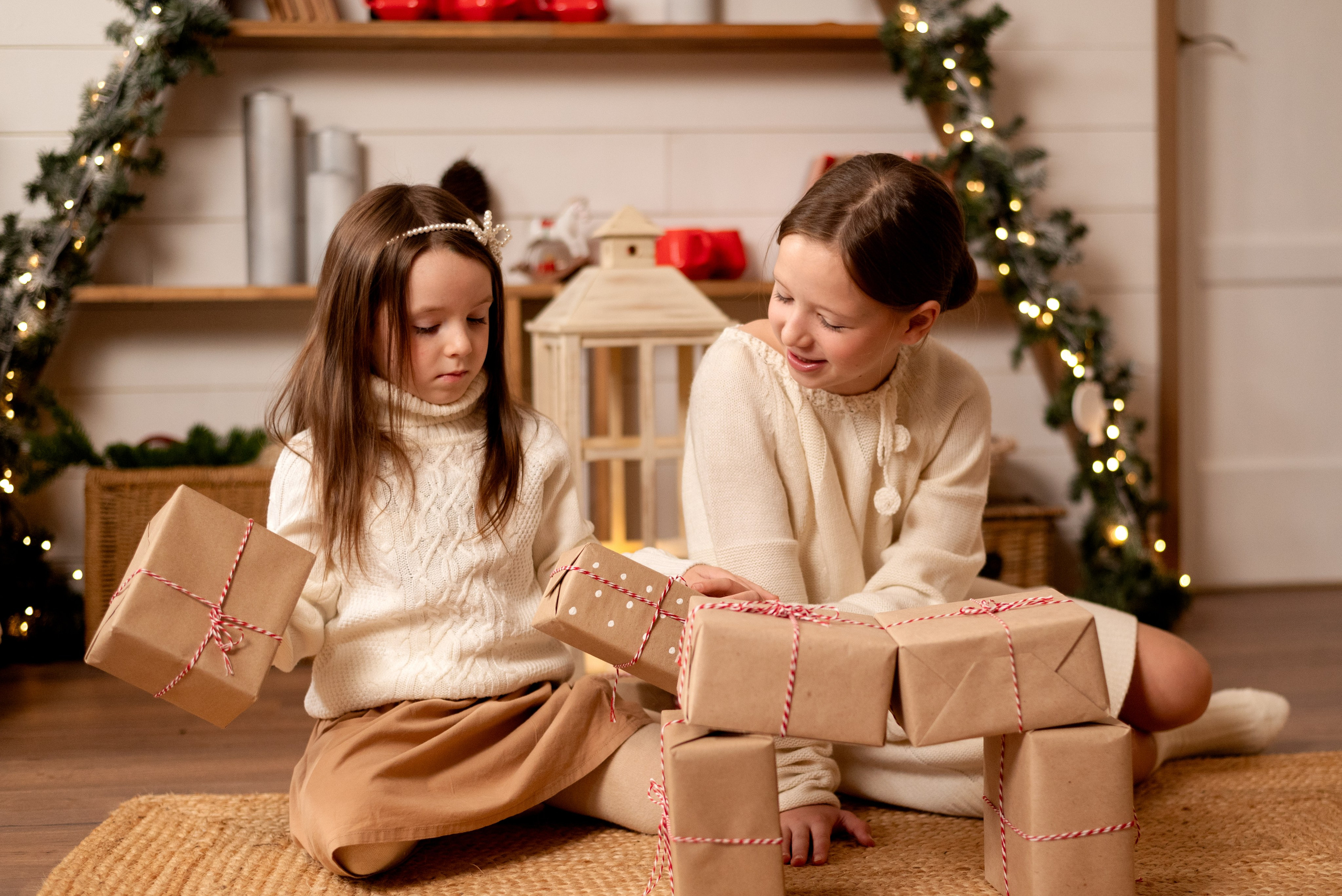 Семейная новогодняя фотосессия