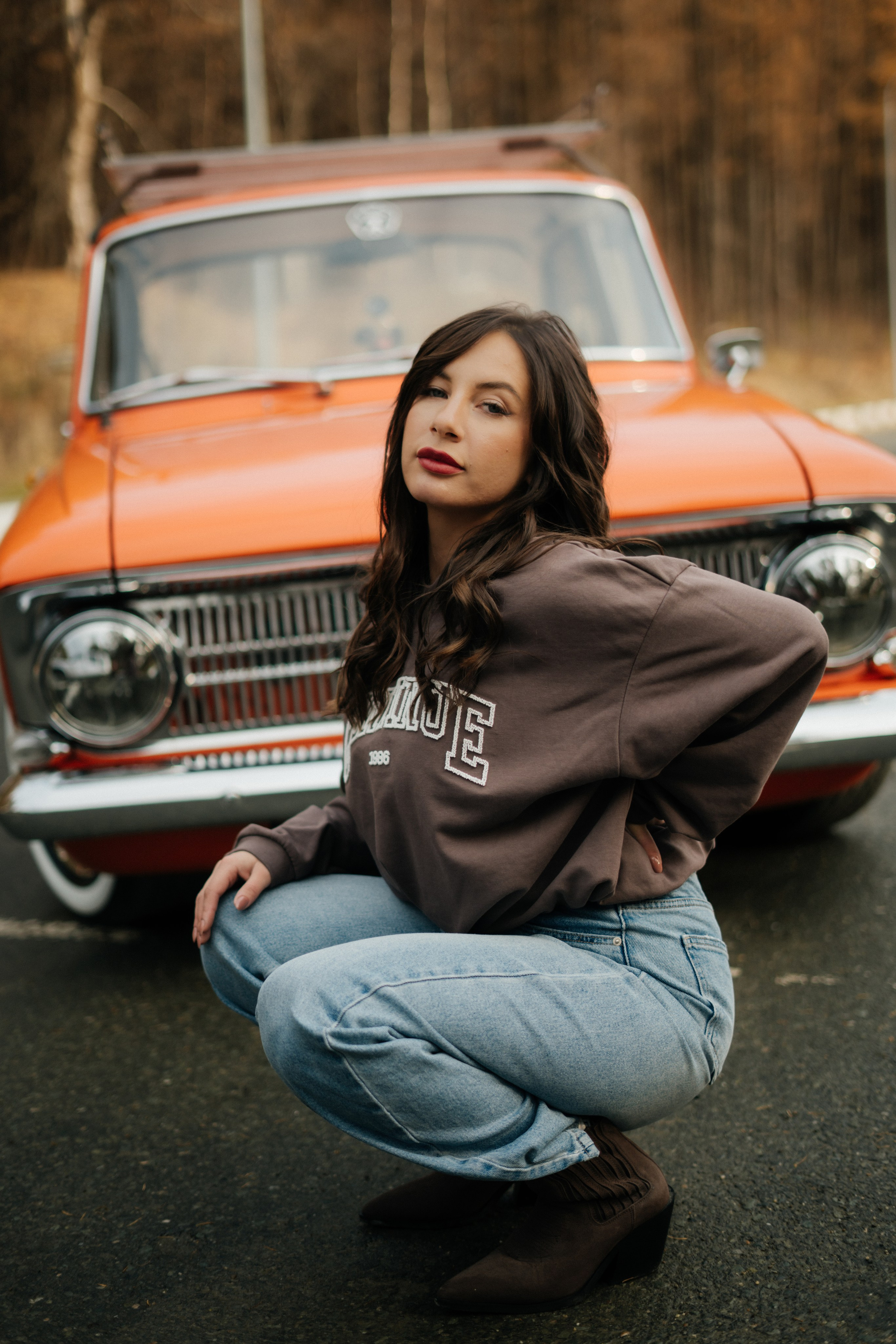 Девушка в ретро каре. Фотограф сахалин