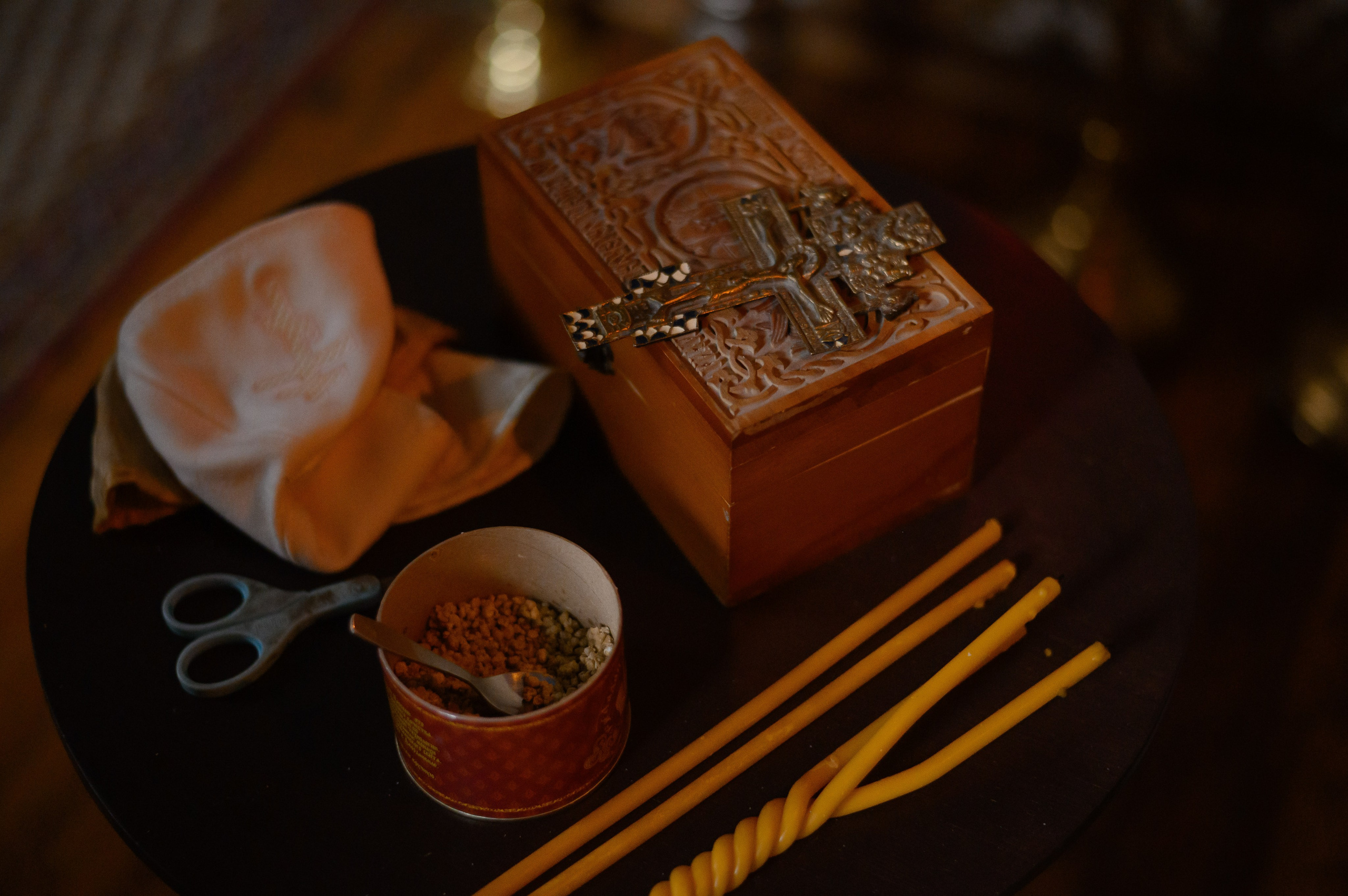 Крещение в Старообрядческом храме (Москва). Семейный и свадебный фотограф в Санкт-Петербурге Серафима Смирнова