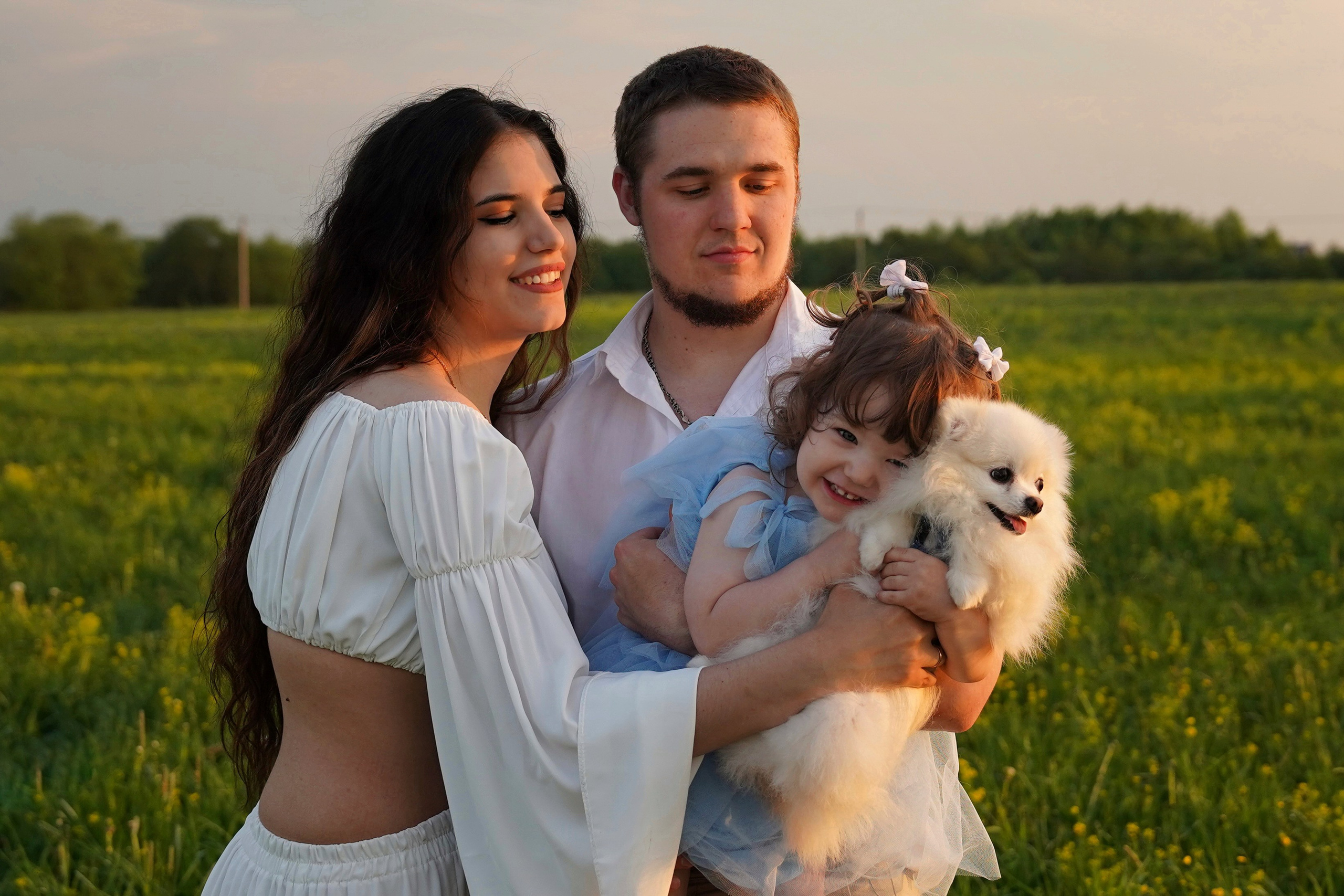 Семейная фотоистория на природе. Главная