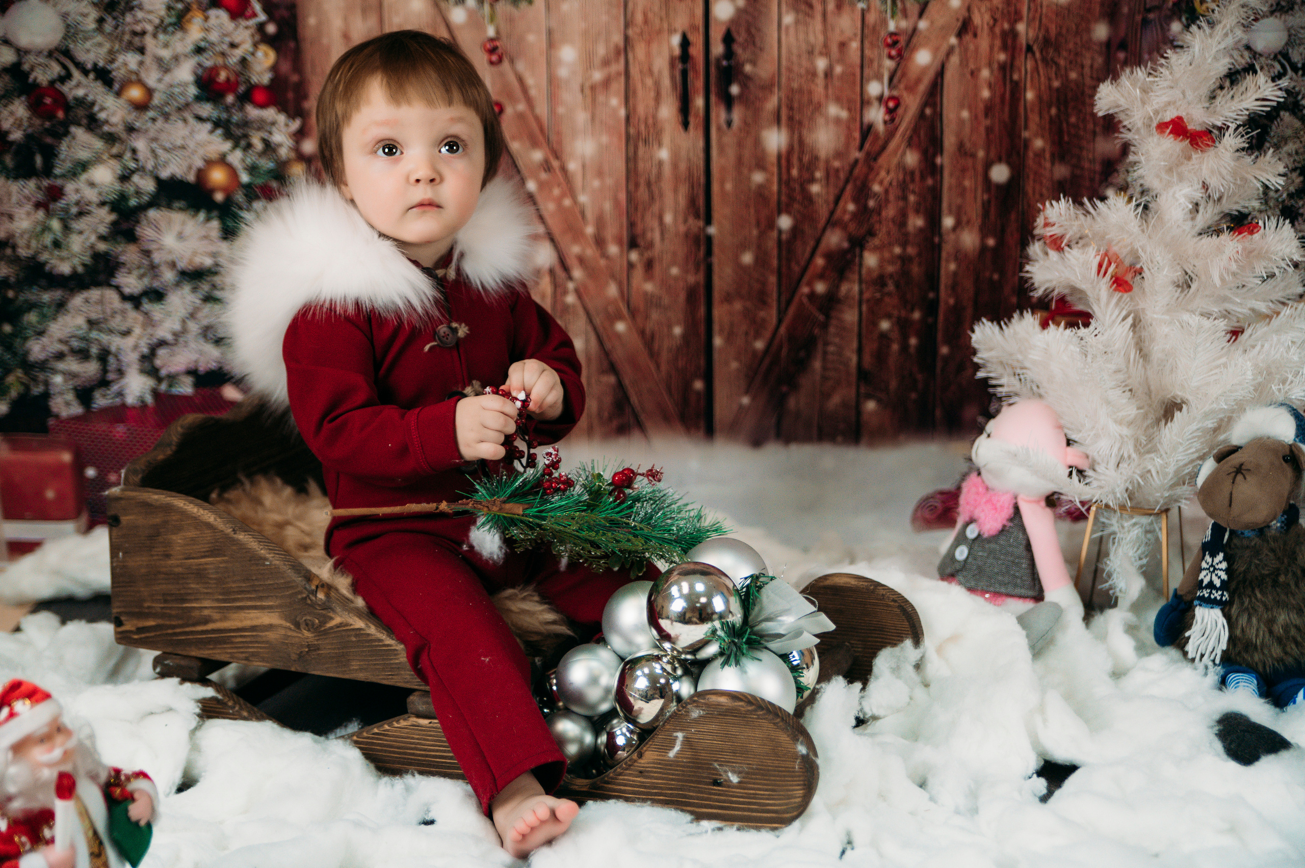 Новогодний. Фотограф новорожденных, семейный, женский фотограф Сургут Юлия Шумкова