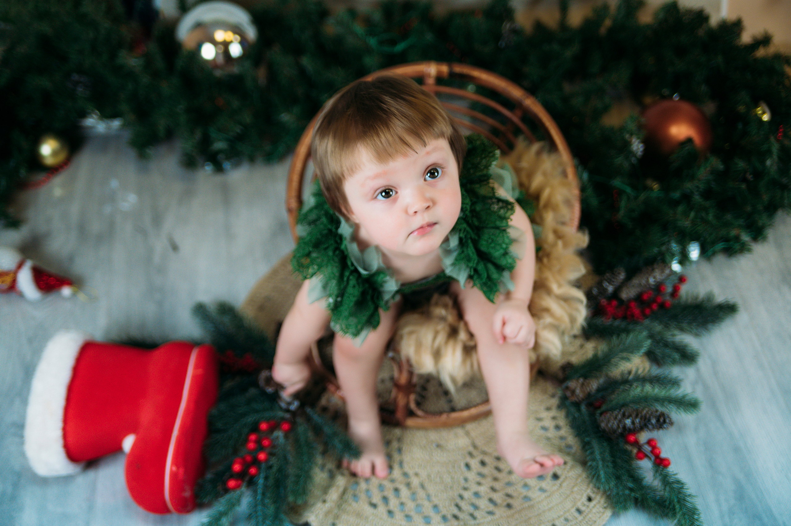 Новогодний. Фотограф новорожденных, семейный, женский фотограф Сургут Юлия Шумкова