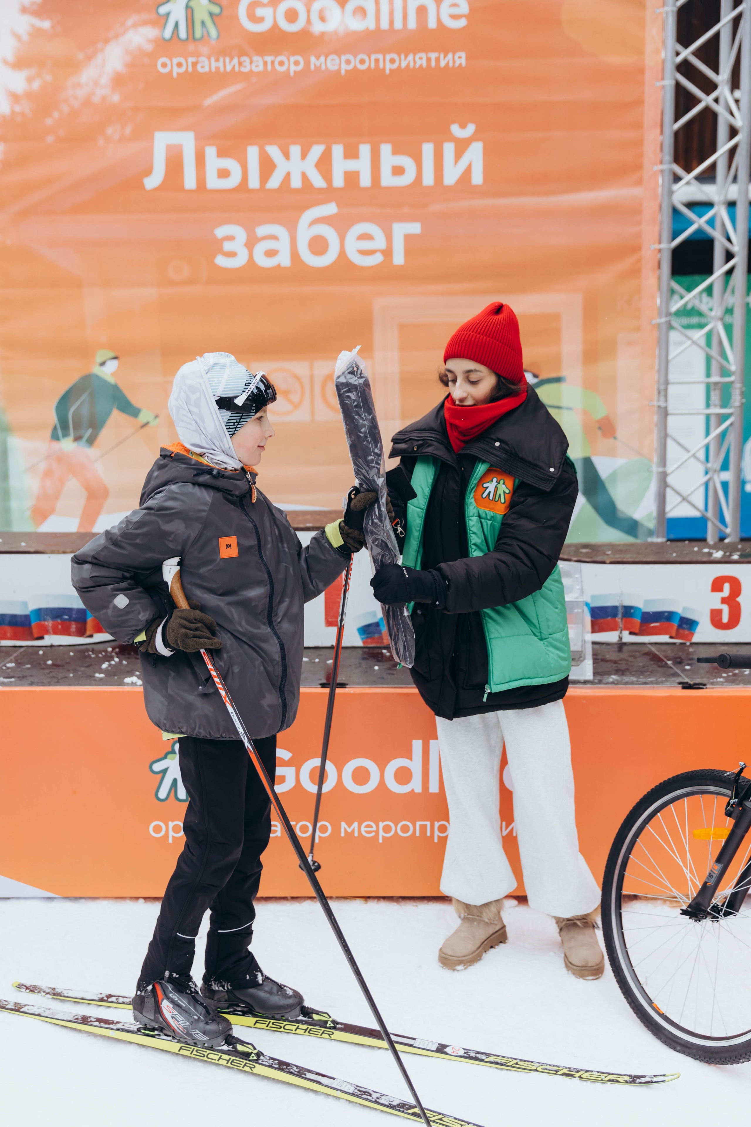 Лыжный забег. Фотограф Кемерово Анастасия Ларионова