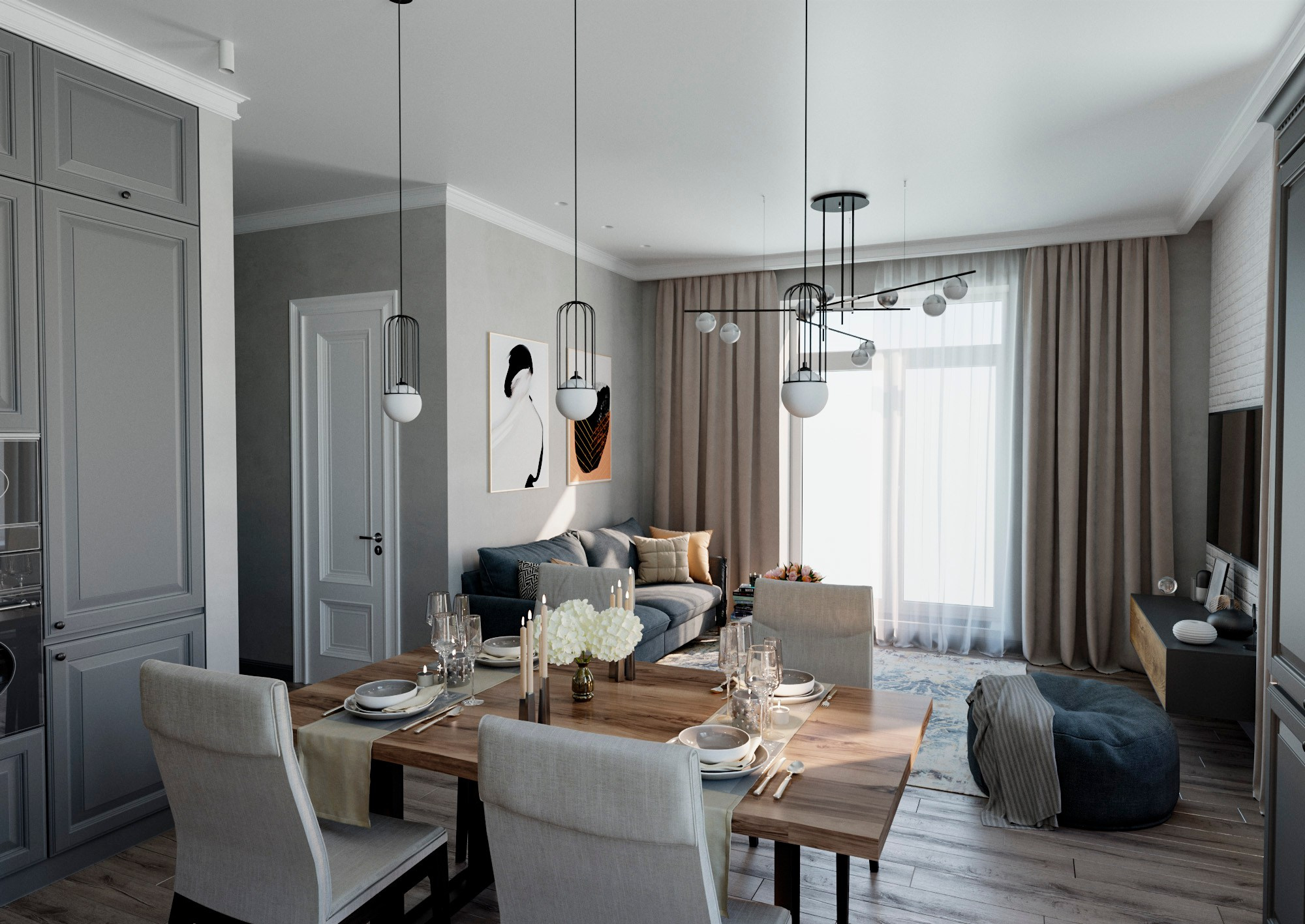 Таунхаус 130 м². Дизайн для каждого