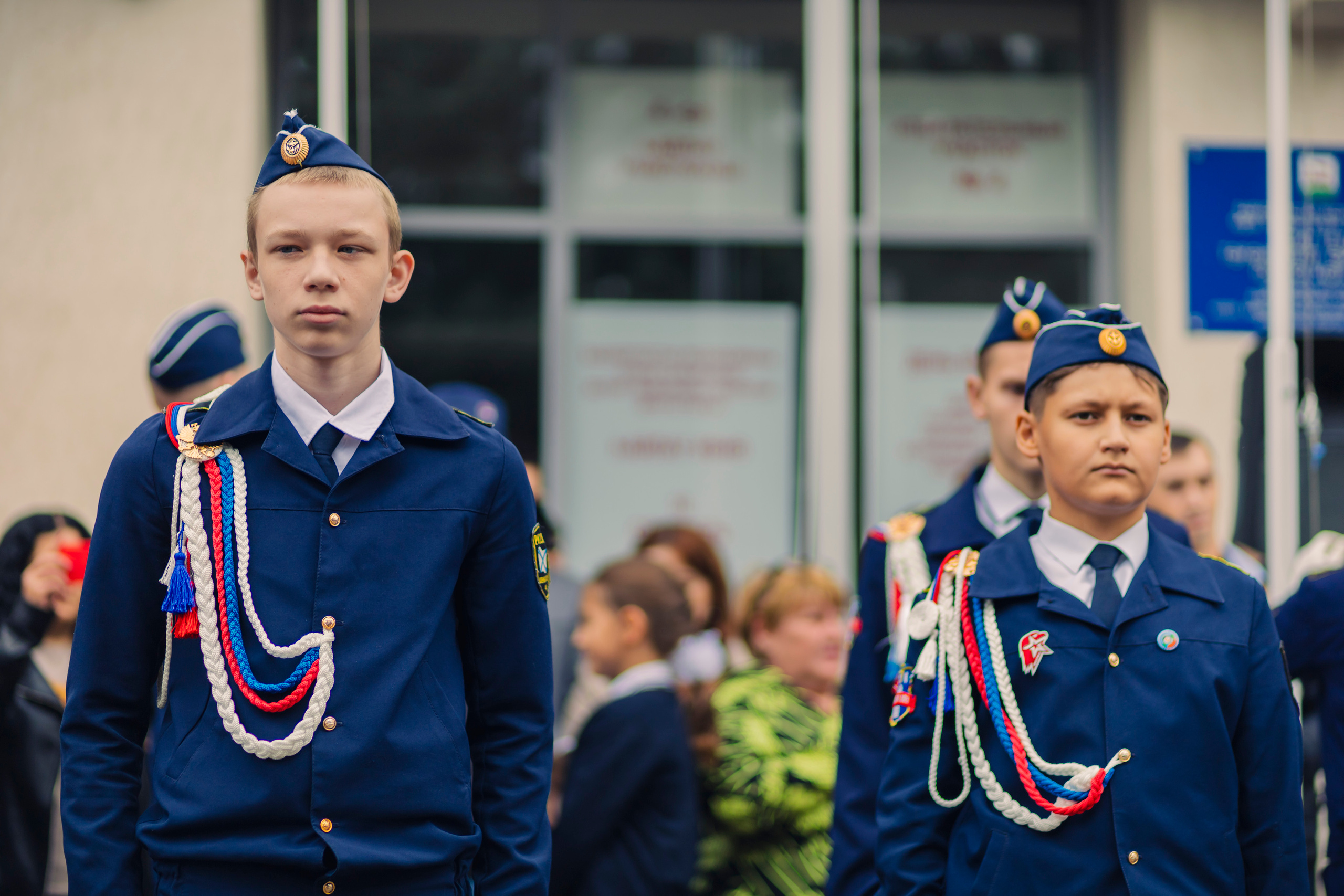 Первое сентября учеников 103 школы г. Уфы. Фотограф Каримов Виктор