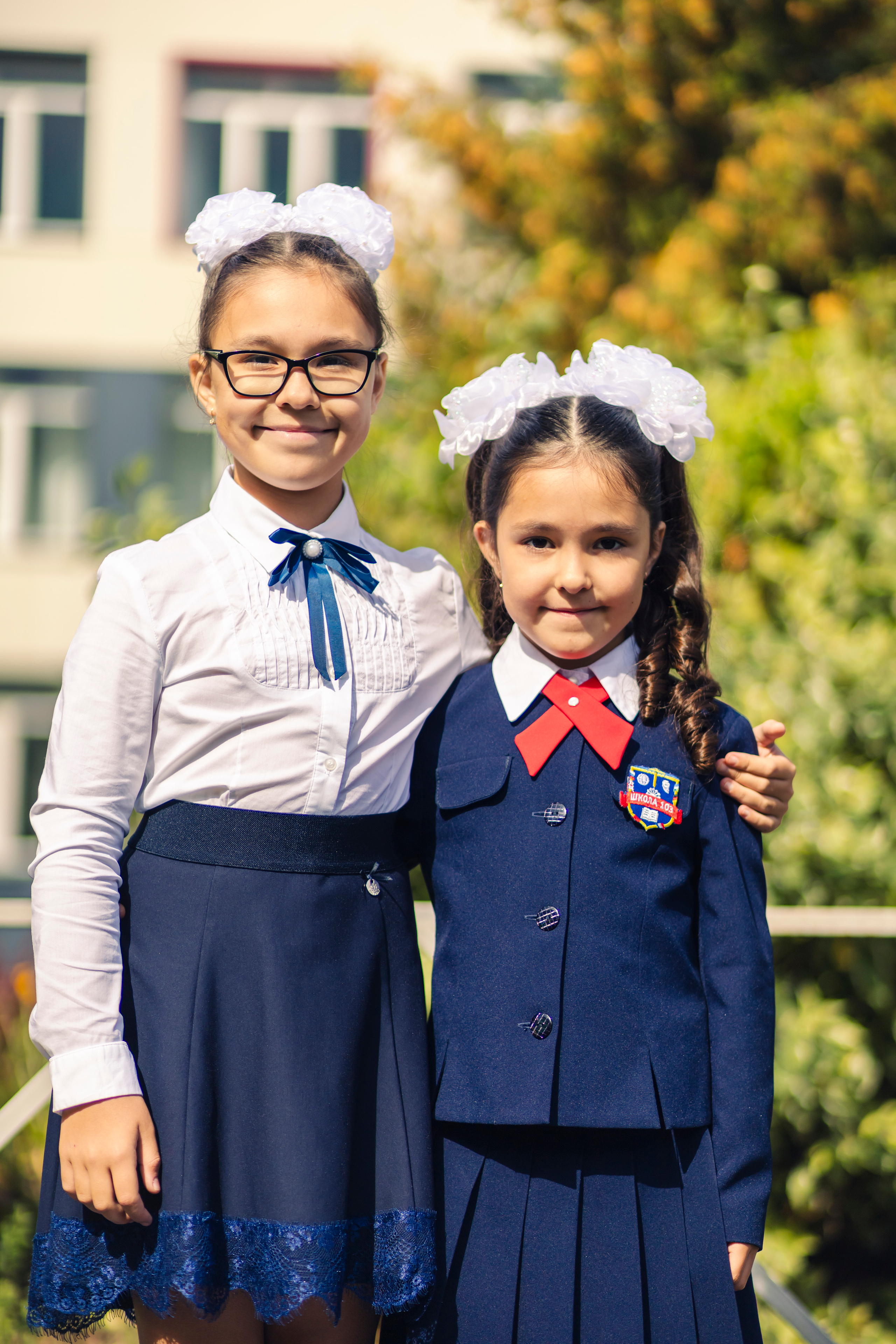 Первое сентября учеников 103 школы г. Уфы. Фотограф Каримов Виктор