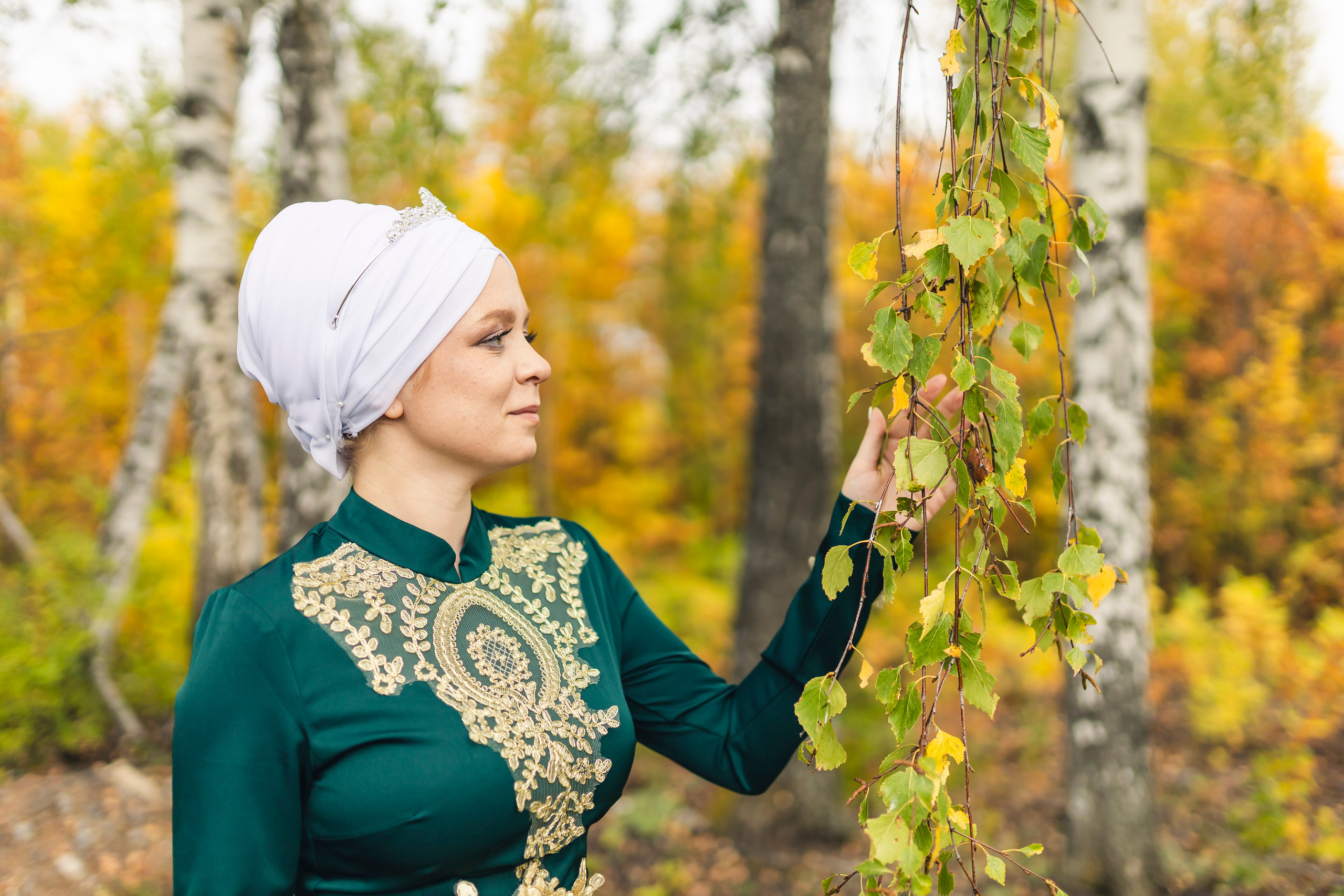 Девушка перед никах 