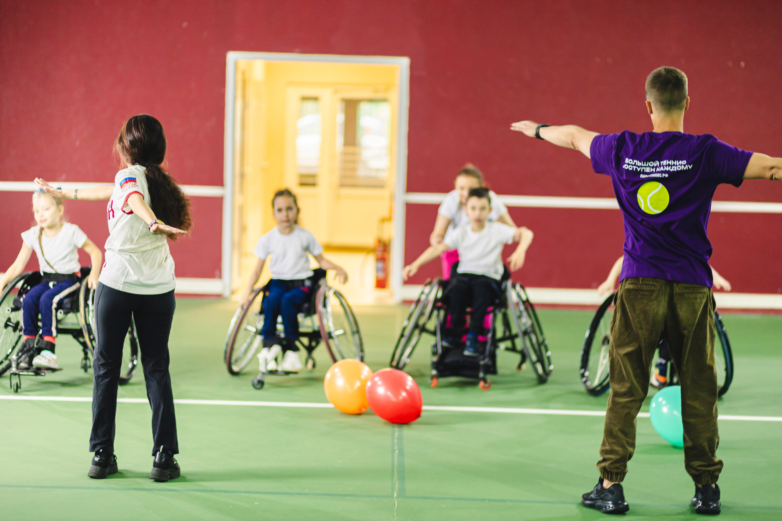 разминка детей перед игрой 