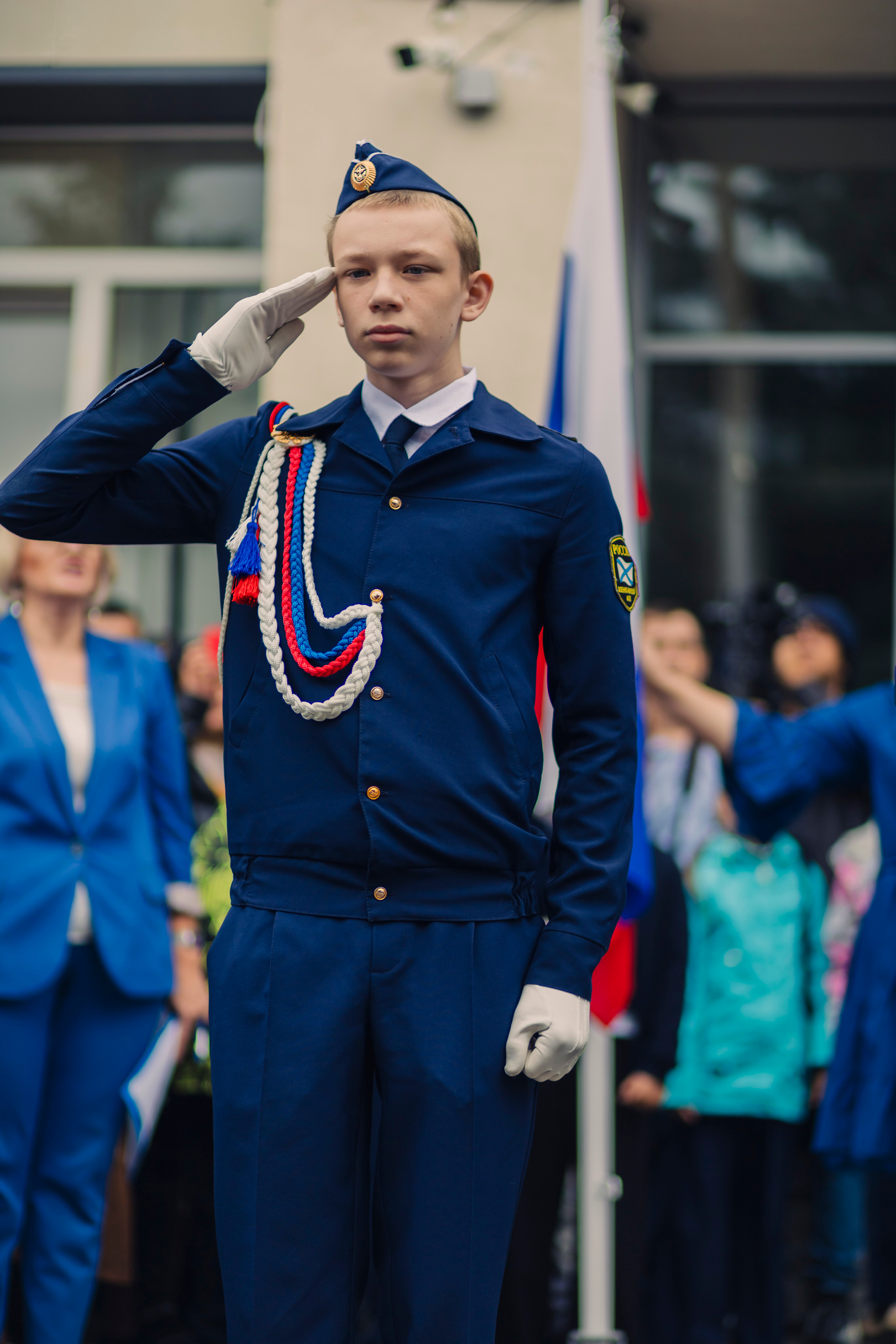 Первое сентября учеников 103 школы г. Уфы. Фотограф Каримов Виктор