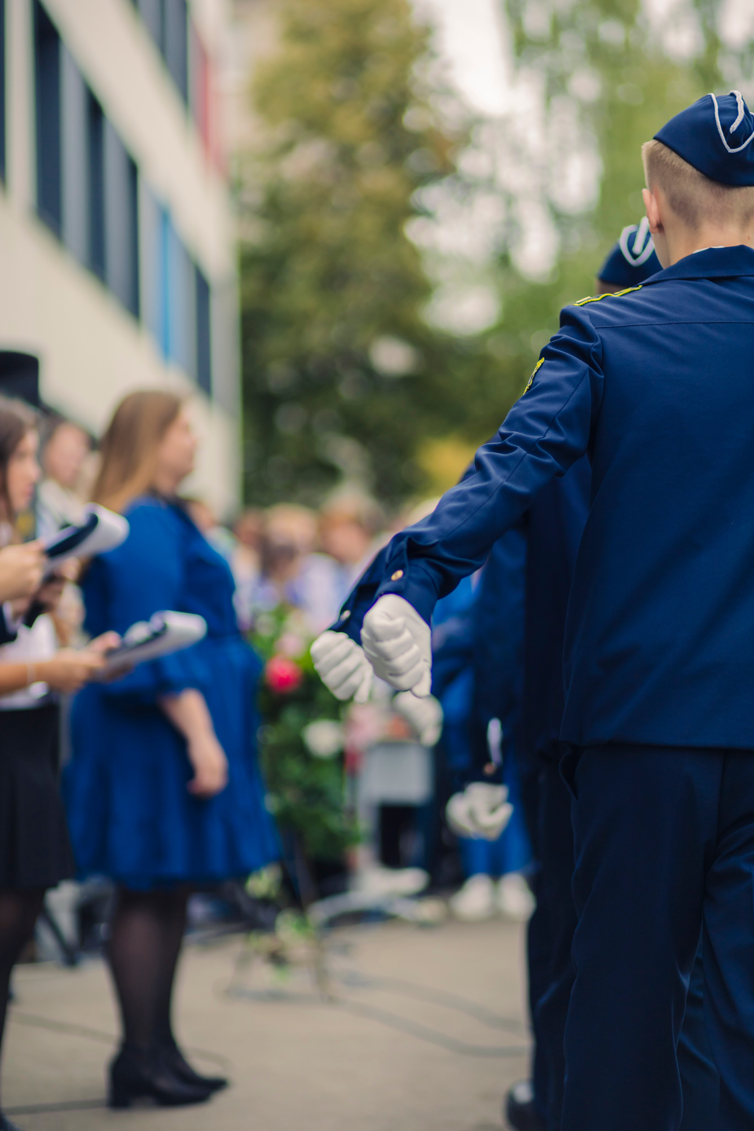 Первое сентября учеников 103 школы г. Уфы. Фотограф Каримов Виктор