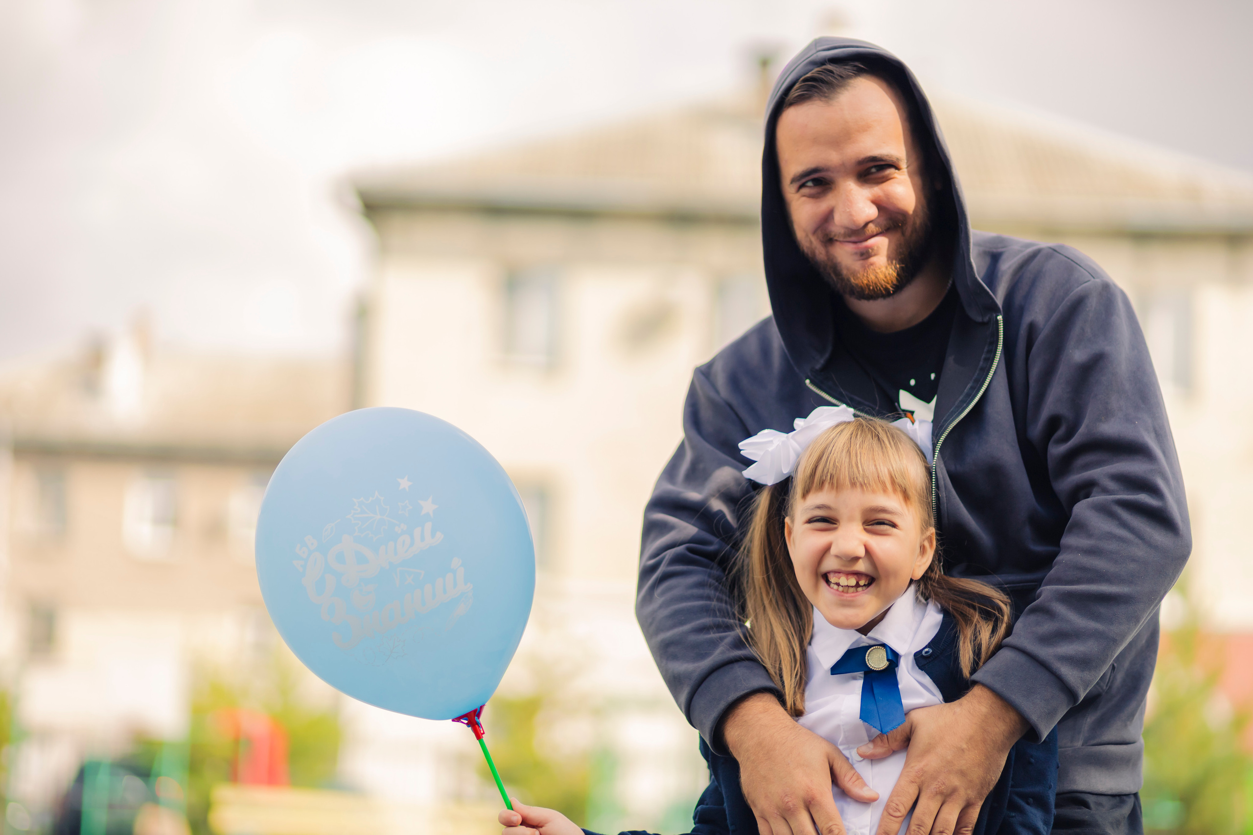 Первое сентября учеников 103 школы г. Уфы. Фотограф Каримов Виктор