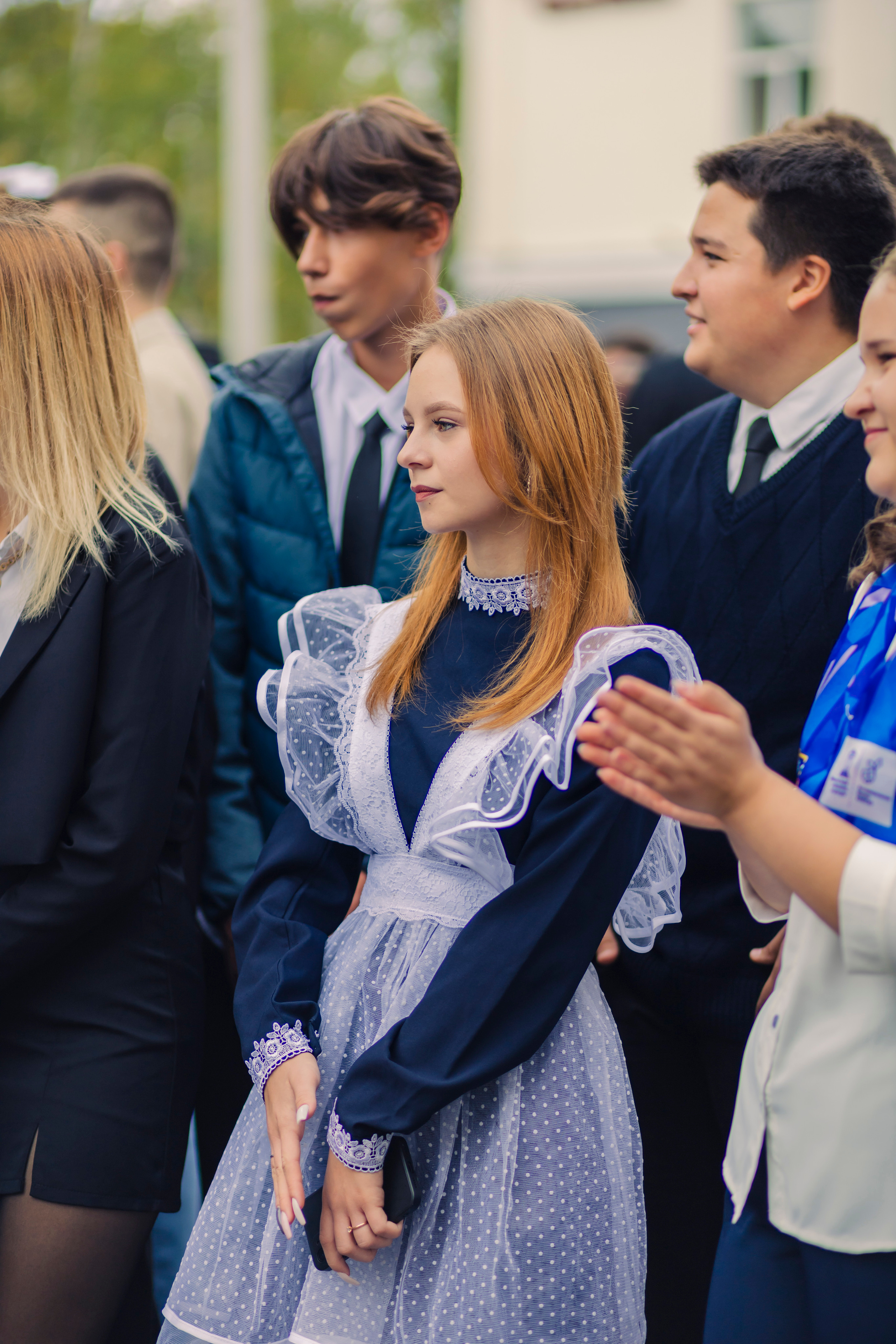 Первое сентября учеников 103 школы г. Уфы. Фотограф Каримов Виктор