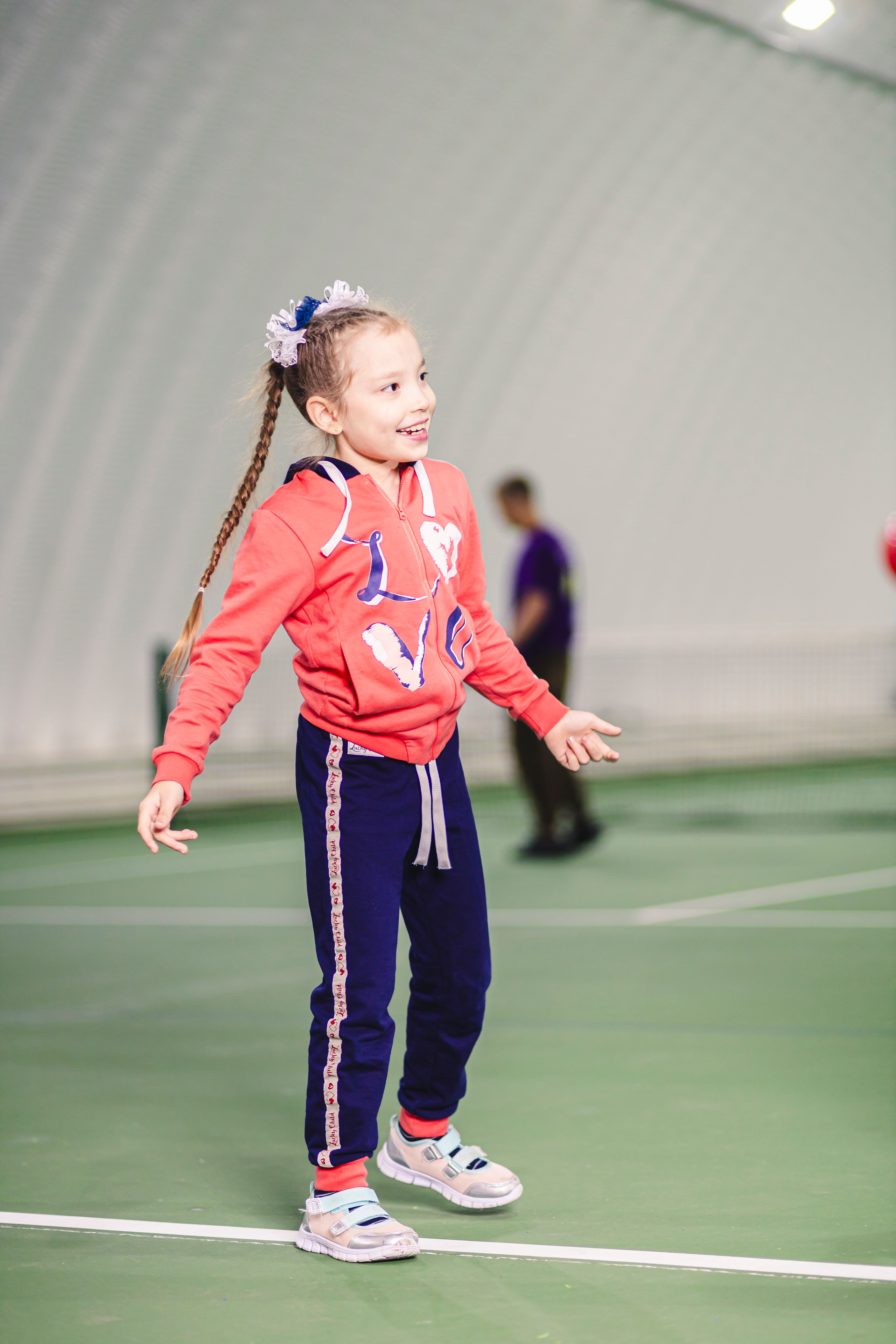 детская фотография в спорт зале 