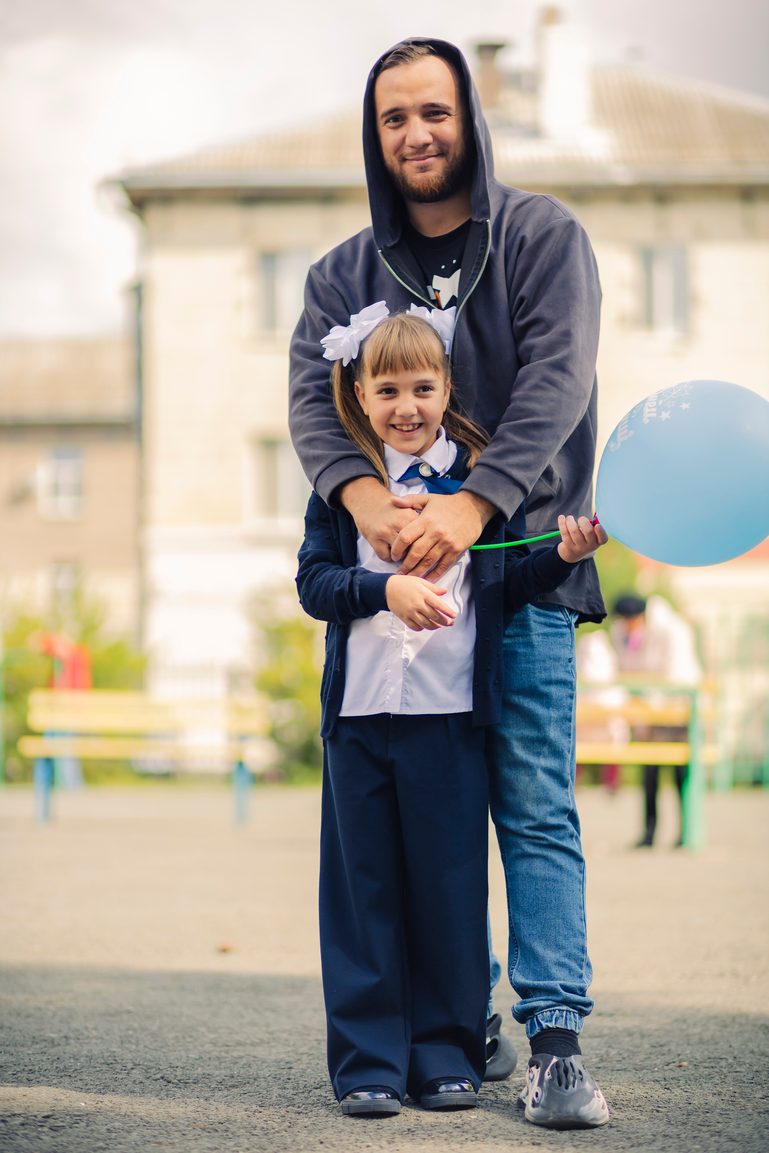 Первое сентября учеников 103 школы г. Уфы. Фотограф Каримов Виктор