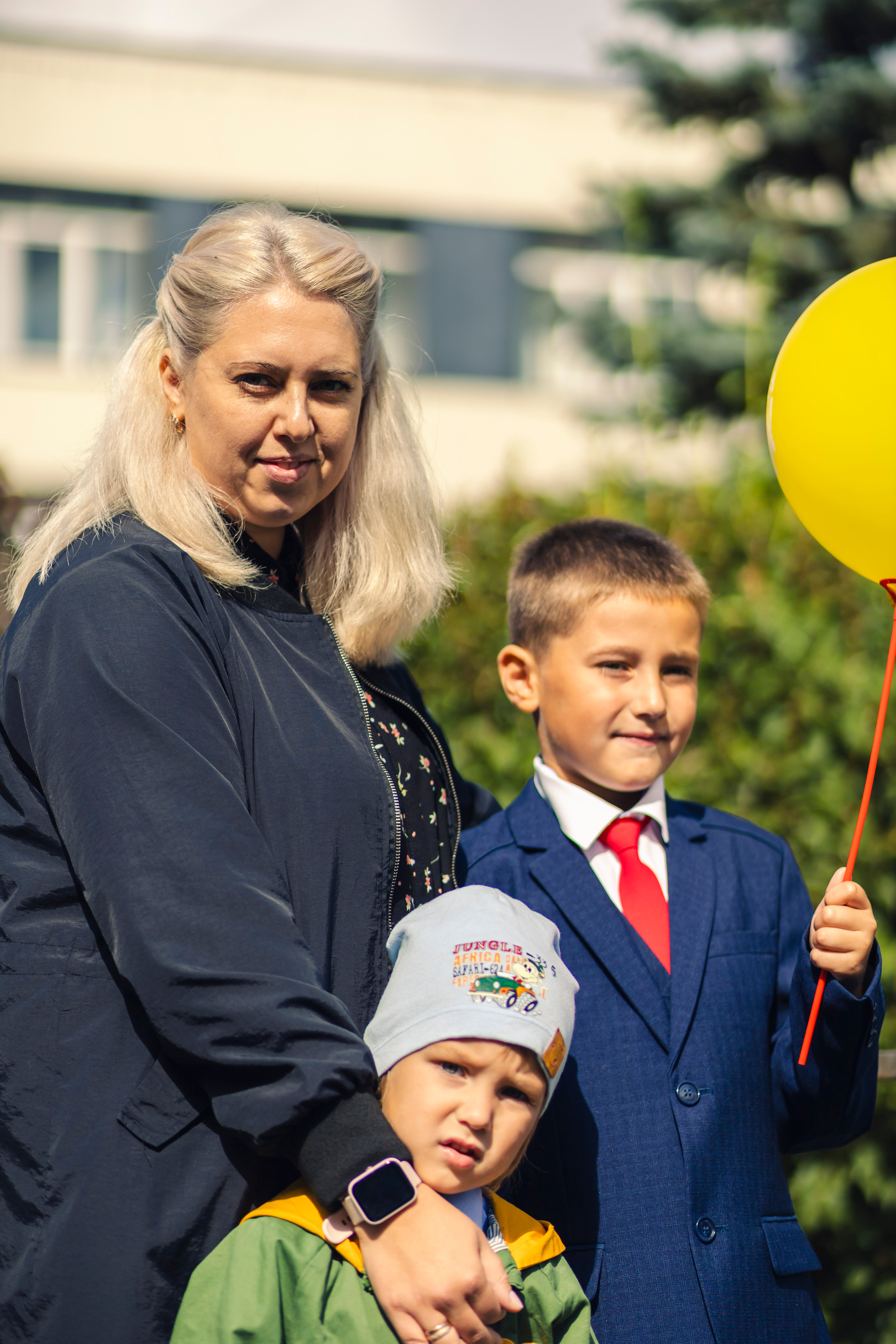 Первое сентября учеников 103 школы г. Уфы. Фотограф Каримов Виктор