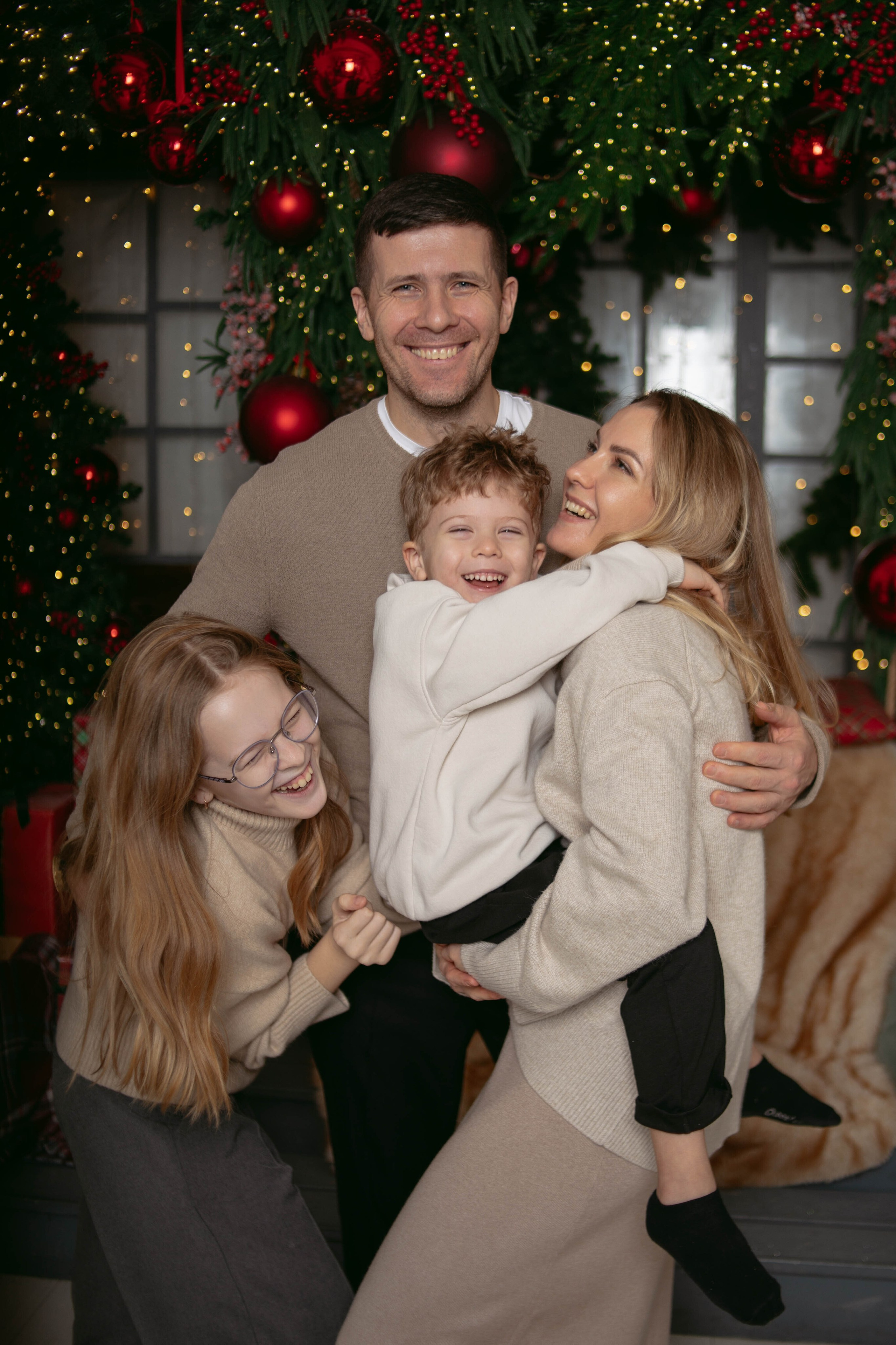 Новогодняя. Семейный фотограф Гульцовская Екатерина