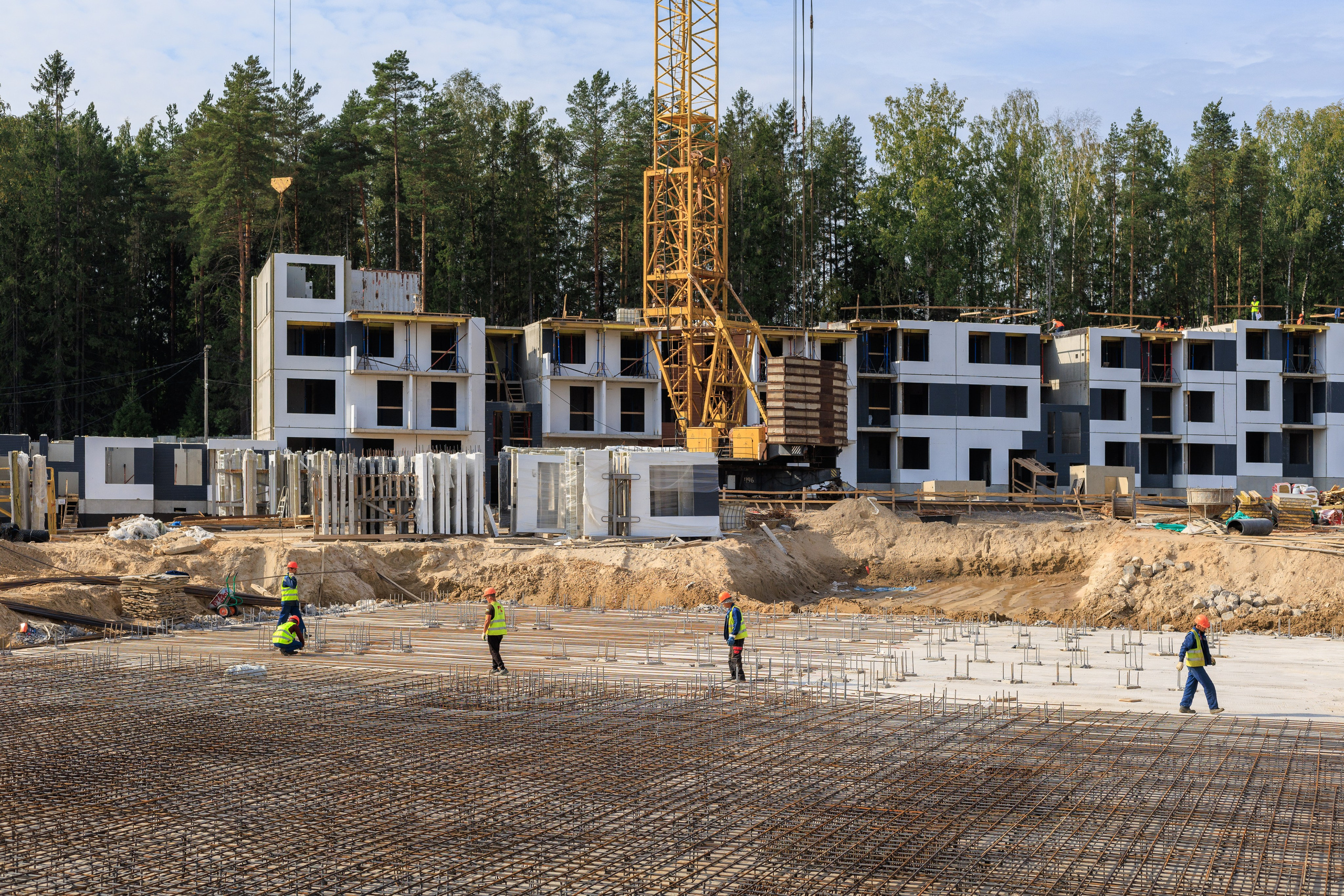 Архитектурная и репортажная фотосъёмка для застройщика