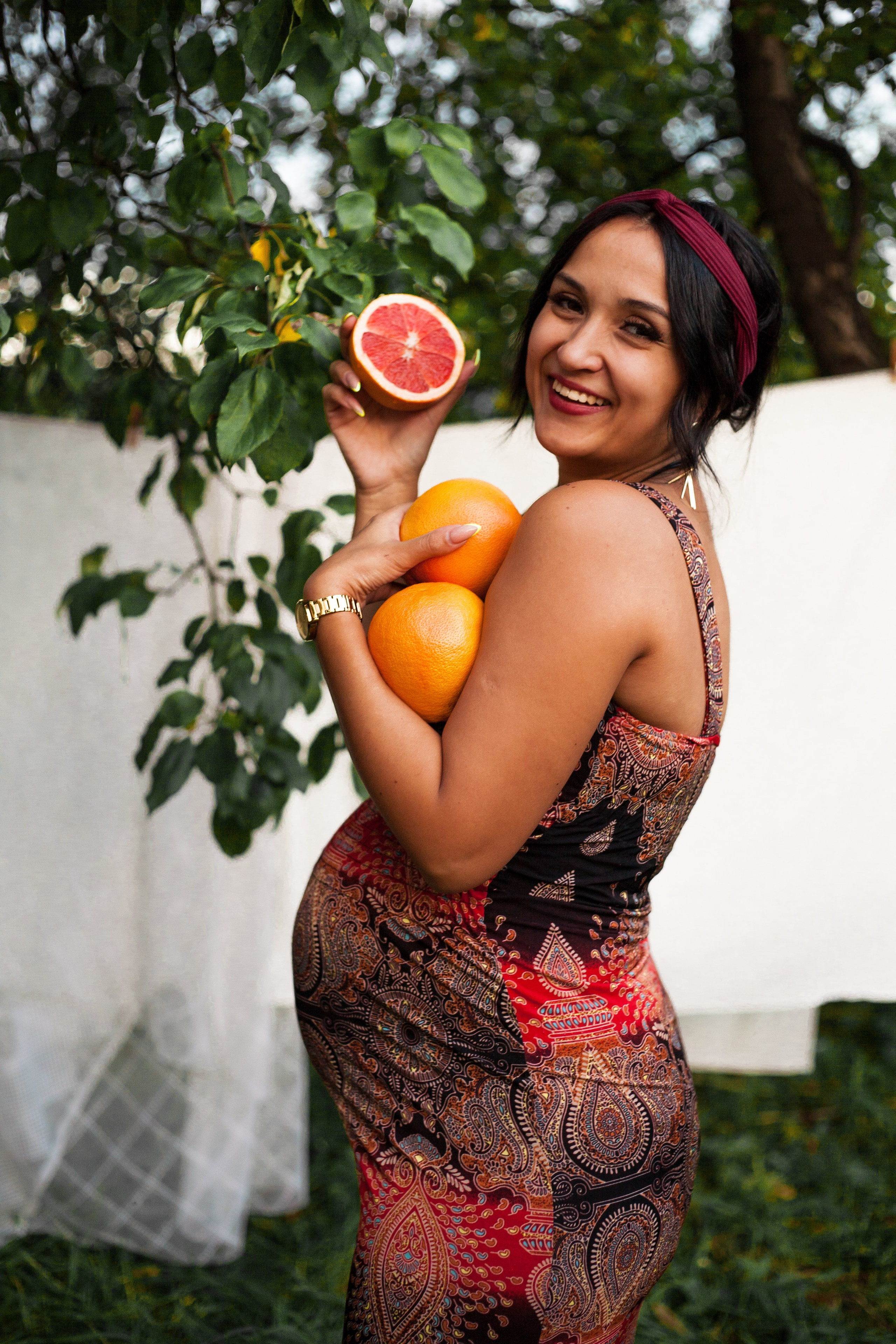 Фруктовое настроение. Семейный фотограф г. Тюмень