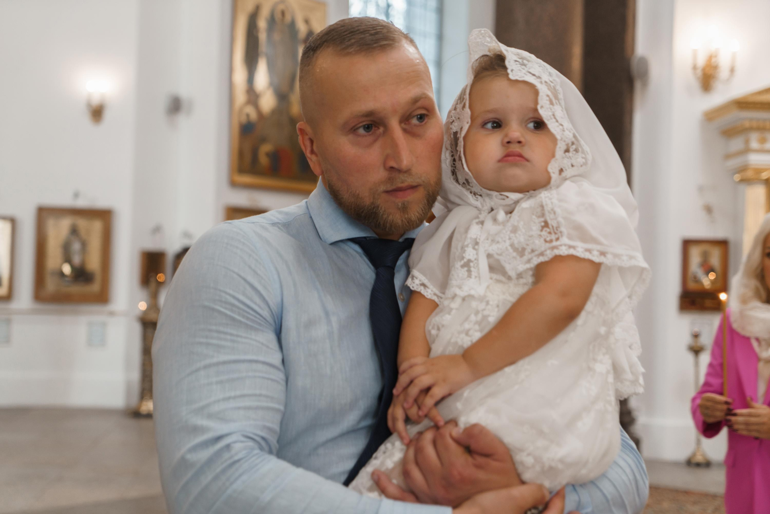 Софийский собор в г. Пушкин, крещение Евы. Контент- фотограф, рилсмейкер в Санкт- Петербурге Елена Грие