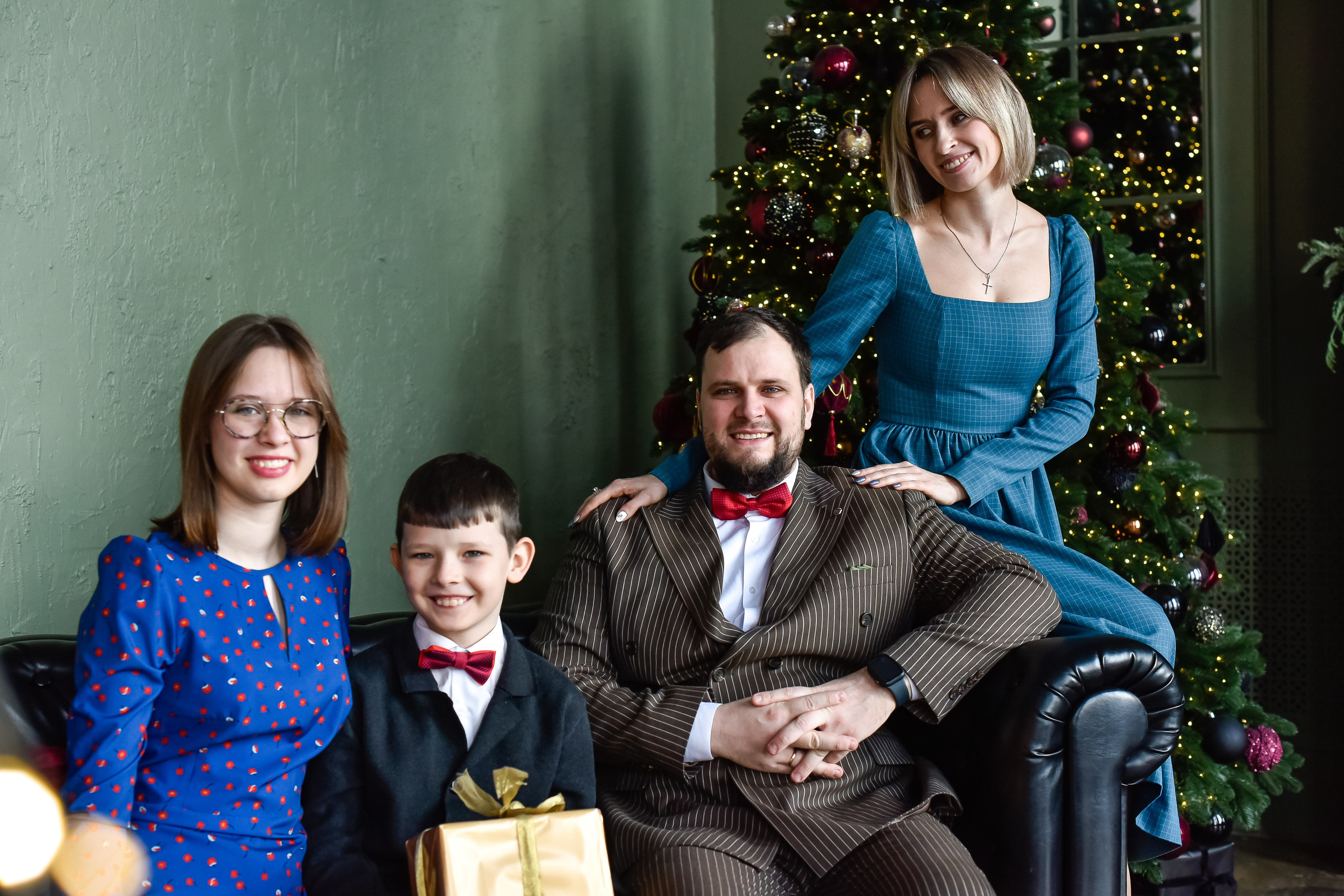 Дружная семья Настеньки