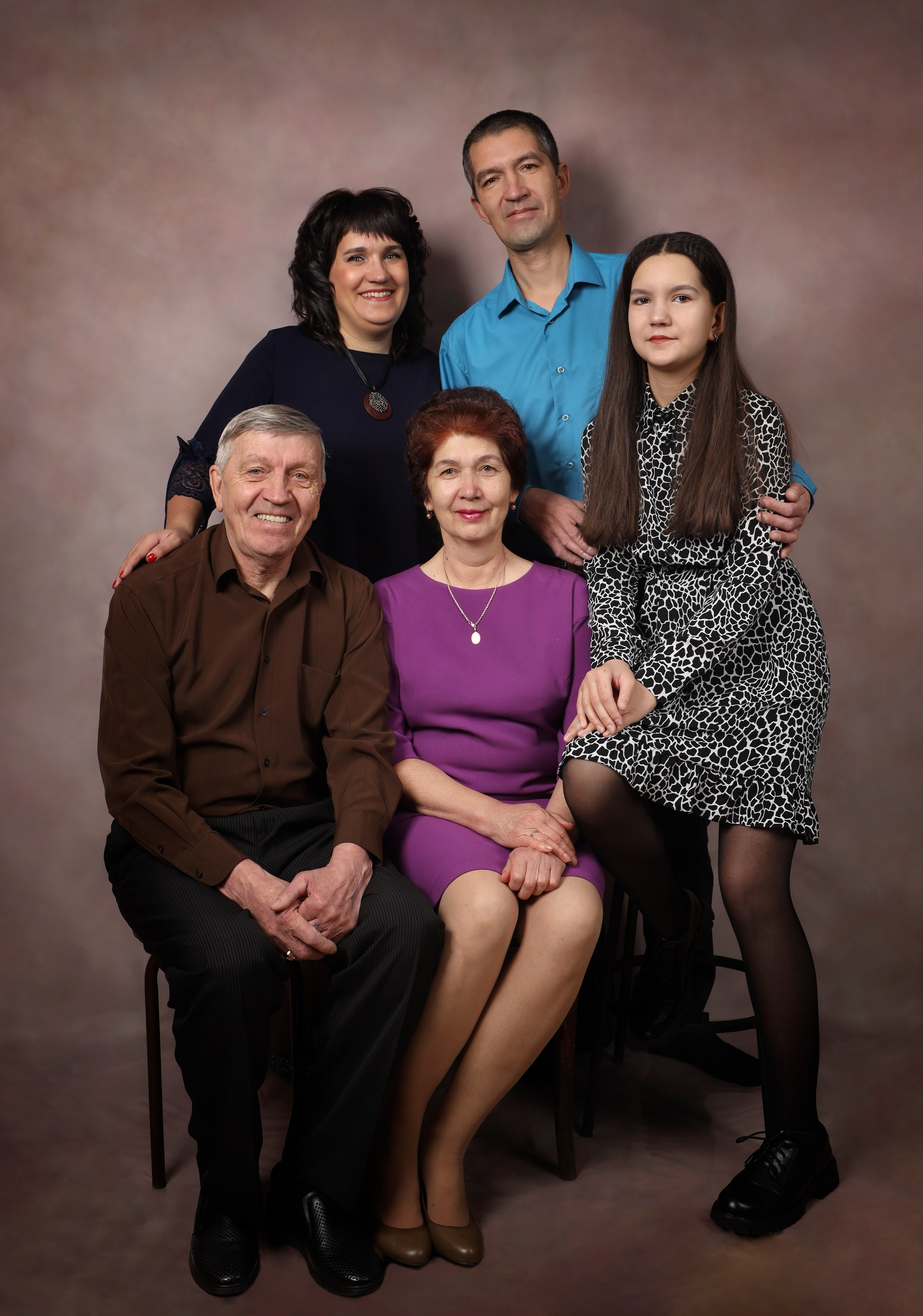 Семейное фото. Фотограф Ирина Смолина в г. Шимановске/Амурская область